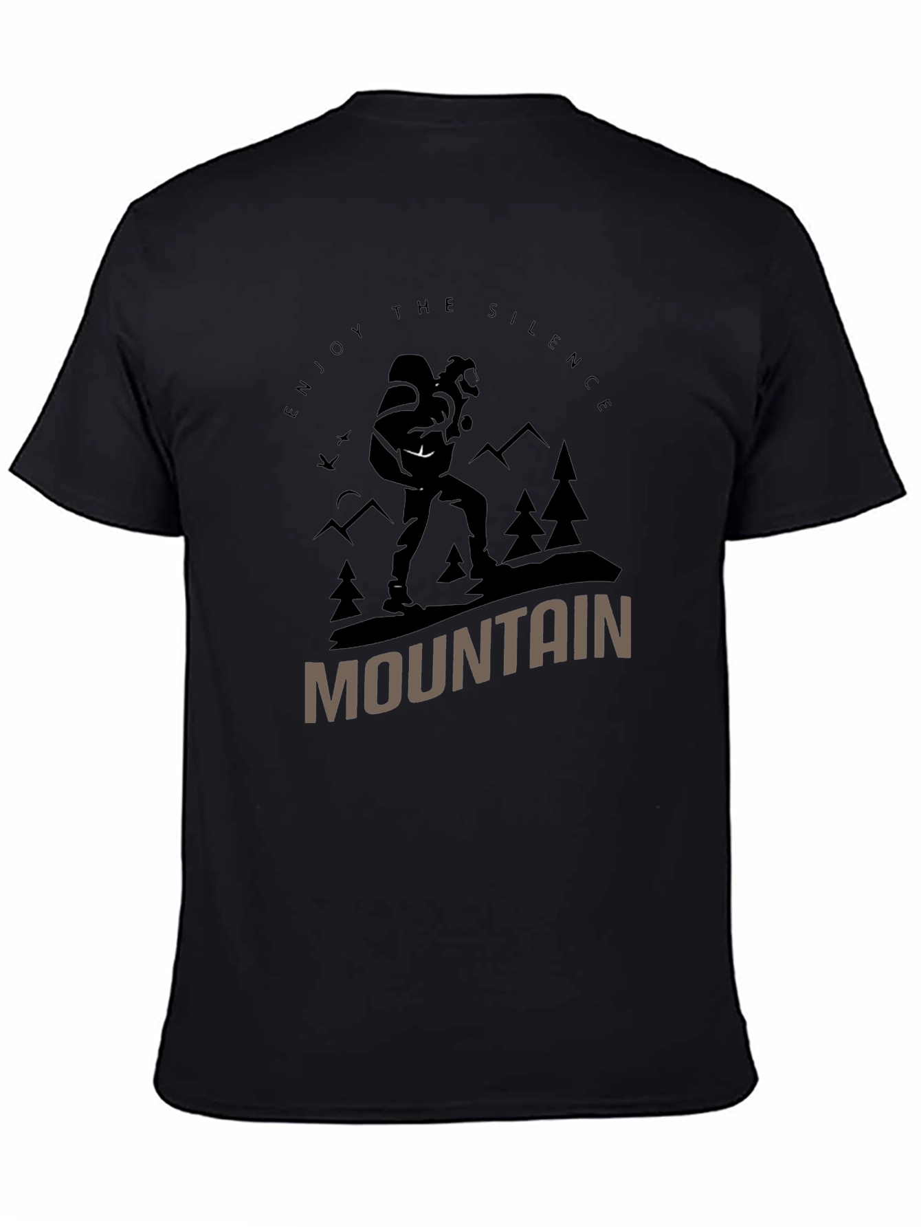 Enjoy the Silence Mountain Graphic T-Shirt