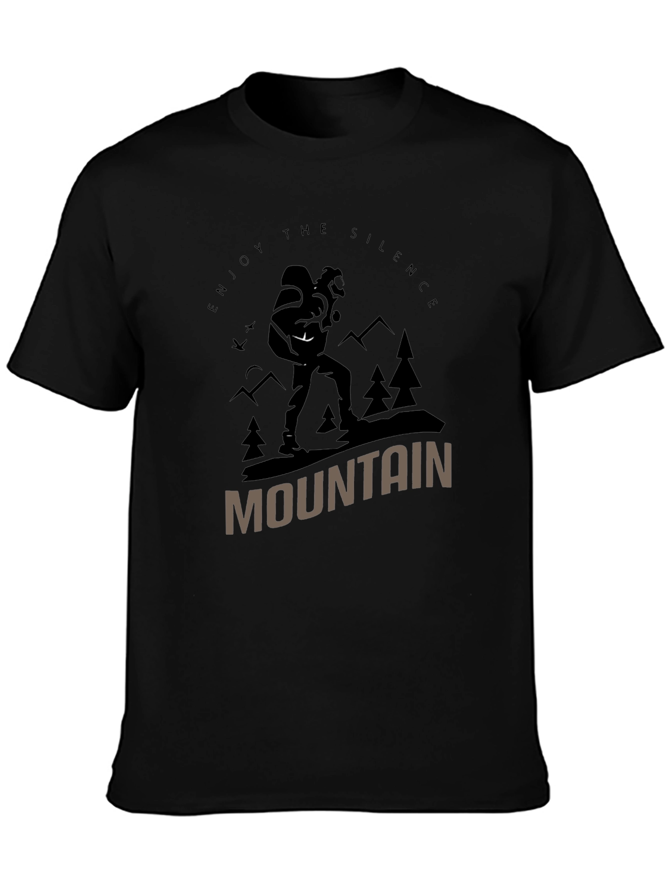 Enjoy the Silence Mountain Graphic T-Shirt