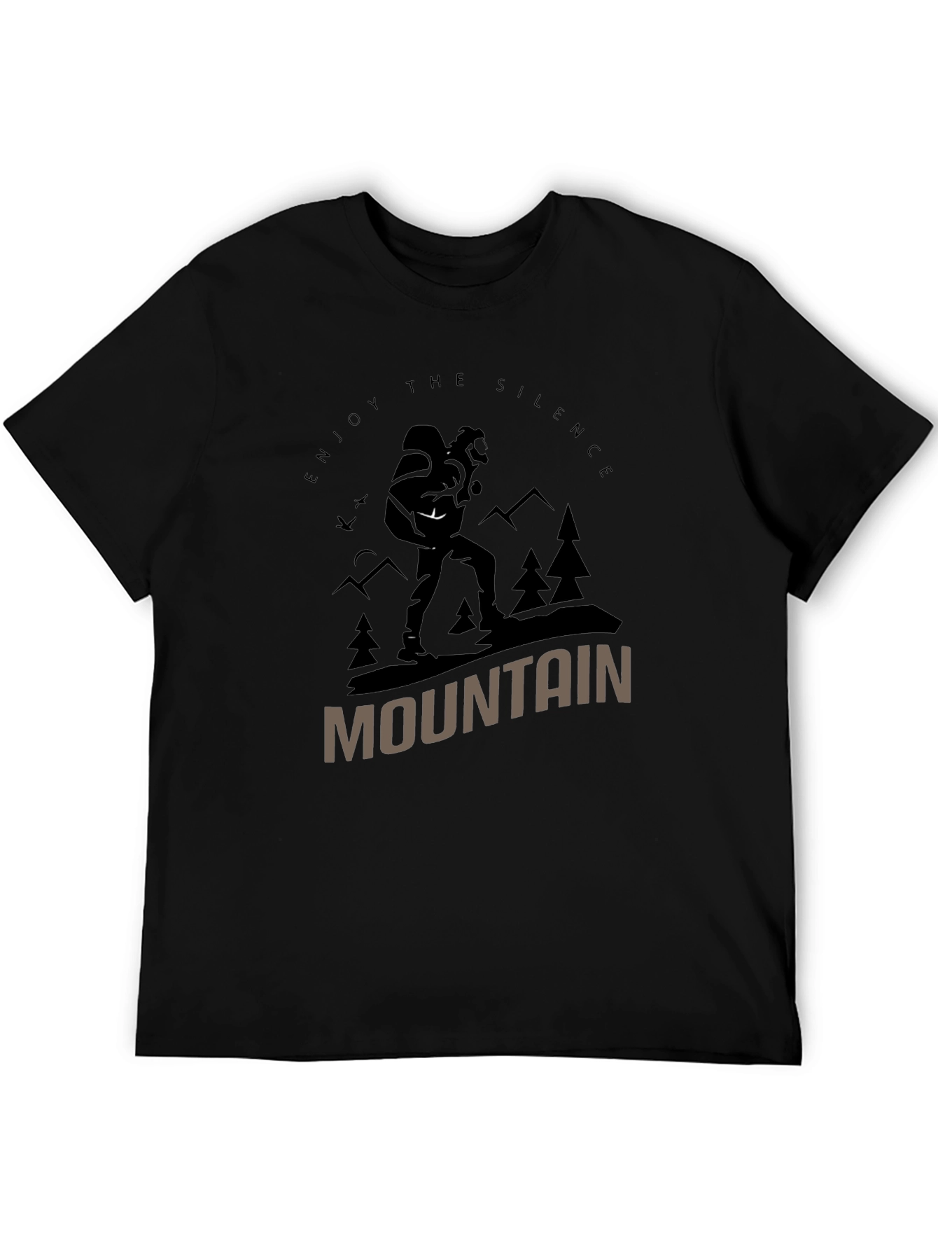 Enjoy the Silence Mountain Graphic T-Shirt