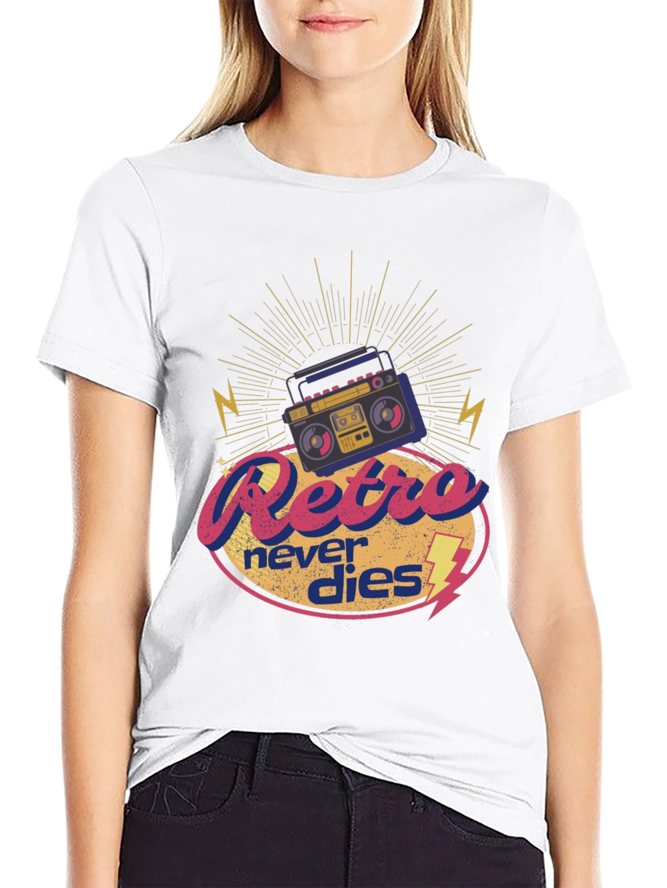 Retro Never Dies Graphic Tee