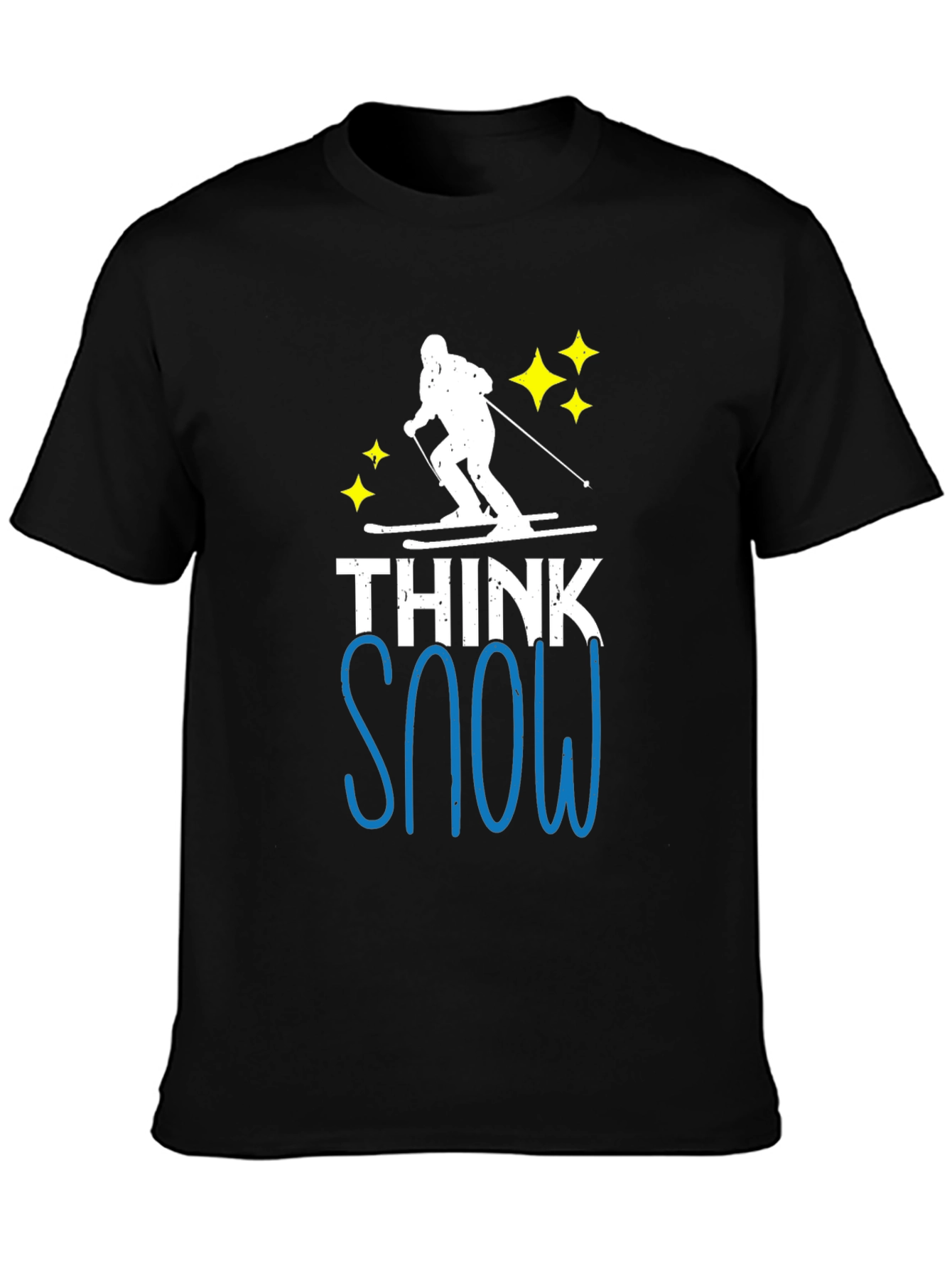 Think Snow Ski T-Shirt - Winter Apparel