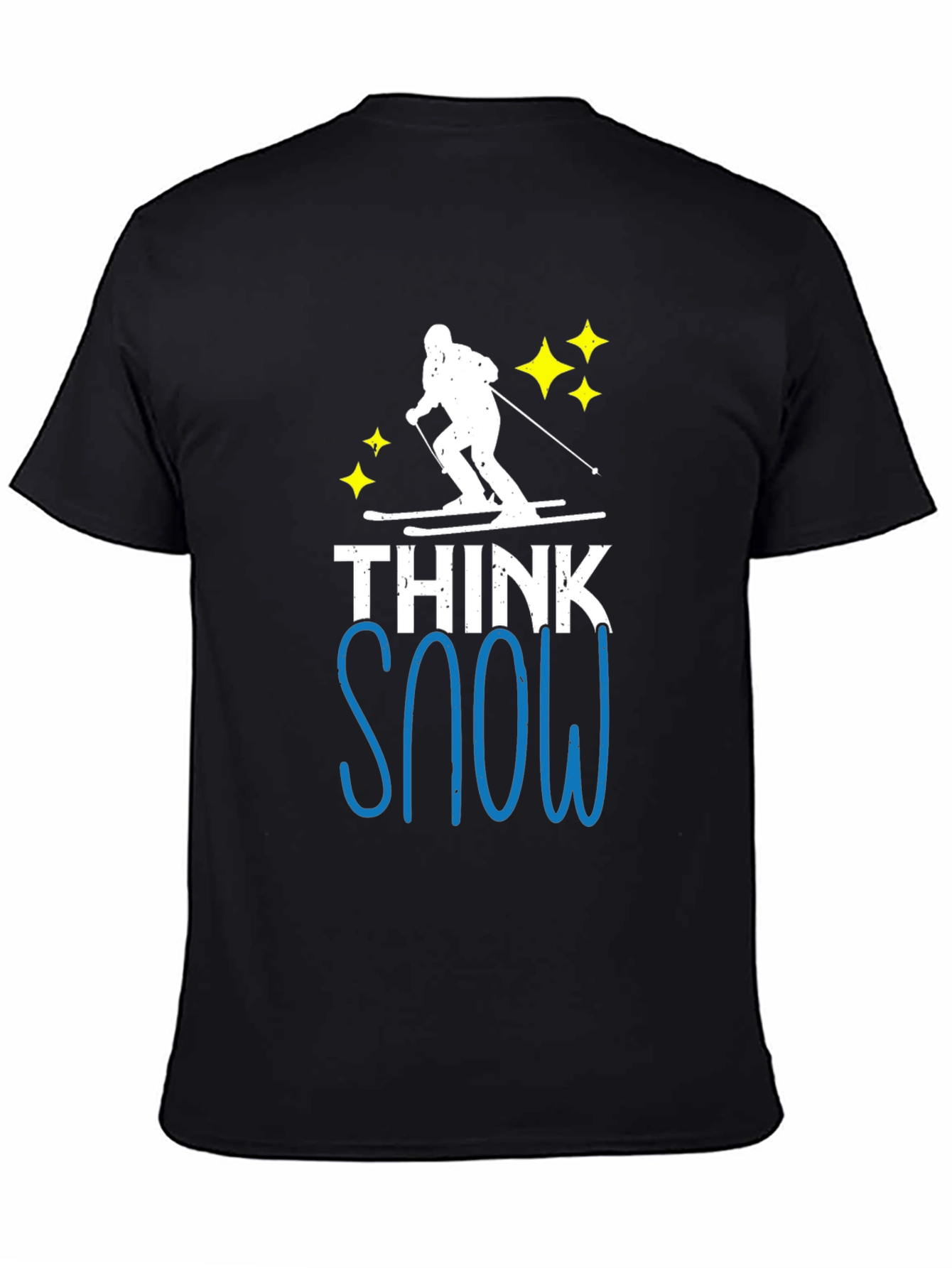 Think Snow Ski T-Shirt - Winter Apparel