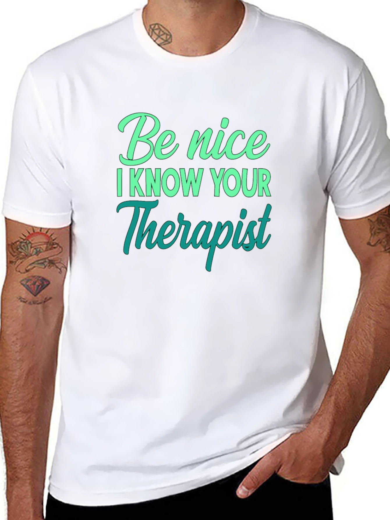 Be Nice I Know Your Therapist T-Shirt