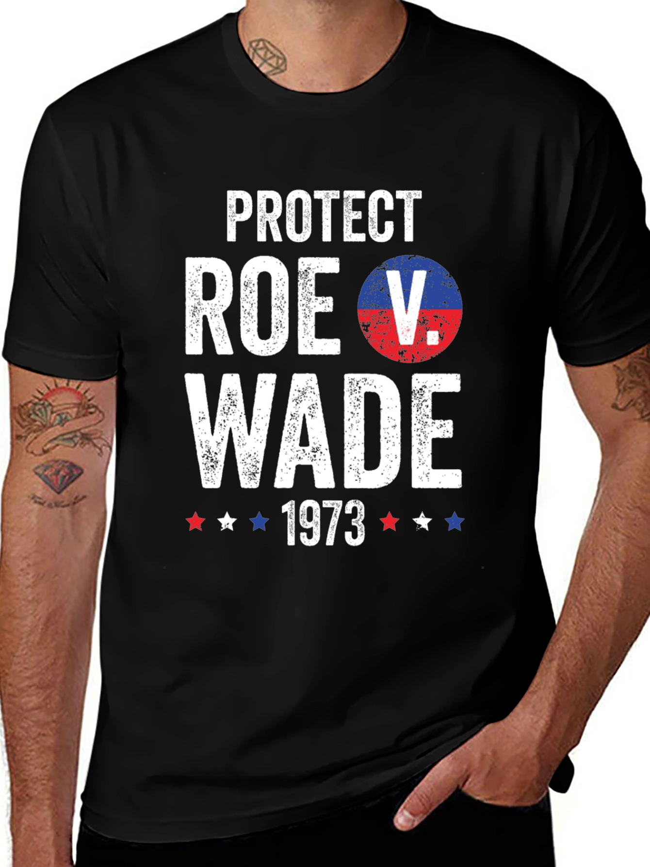 Protect Roe V. Wade 1973 Graphic T-Shirt