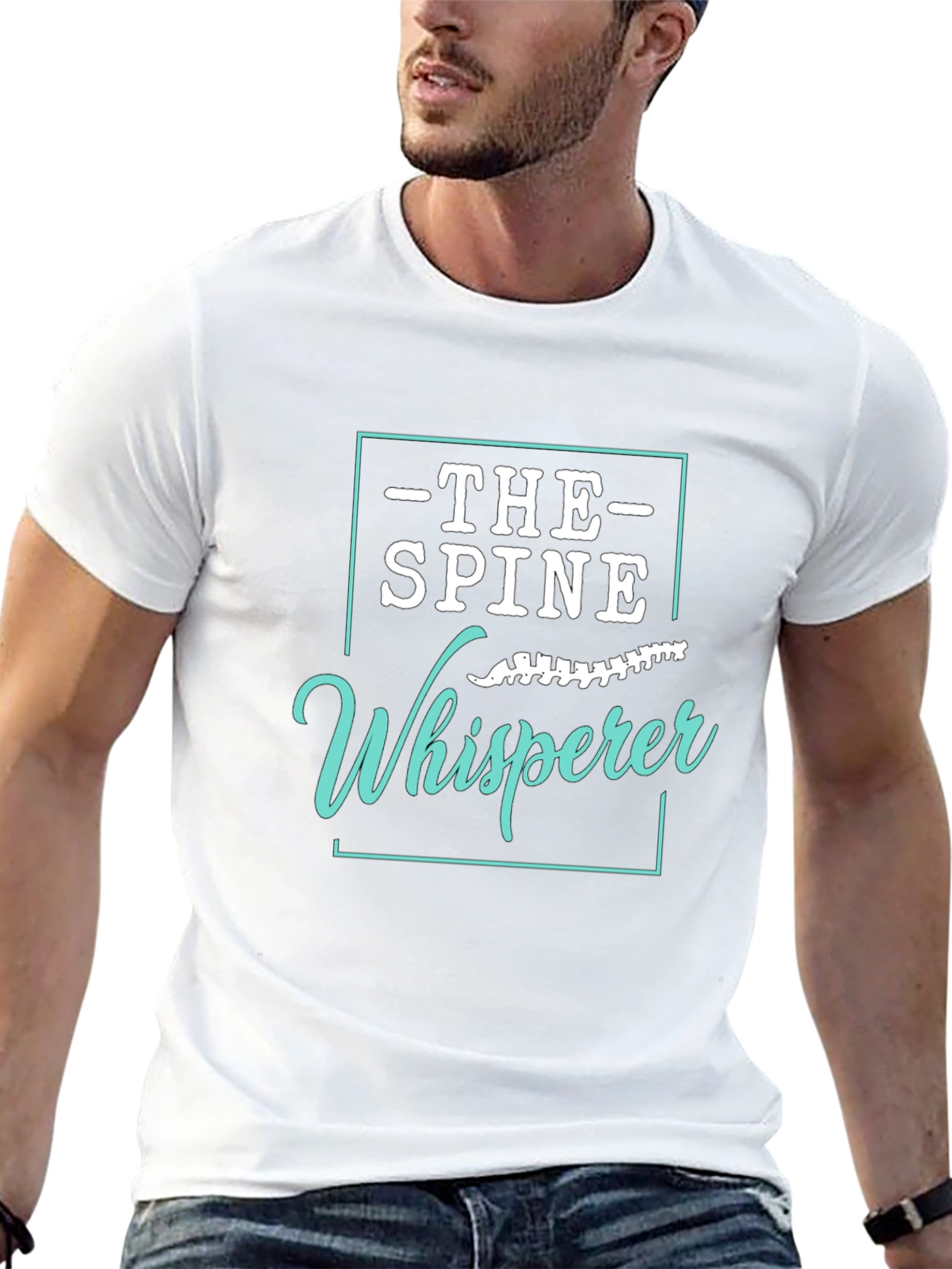Chiropractor Humor Graphic T-Shirt - Spine Whisperer