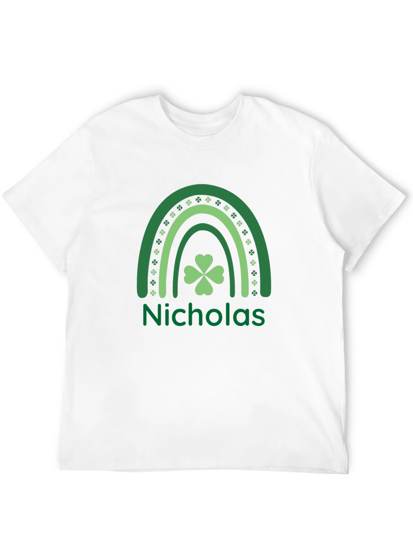 St. Patricks Day Nicholas Rainbow T-Shirt
