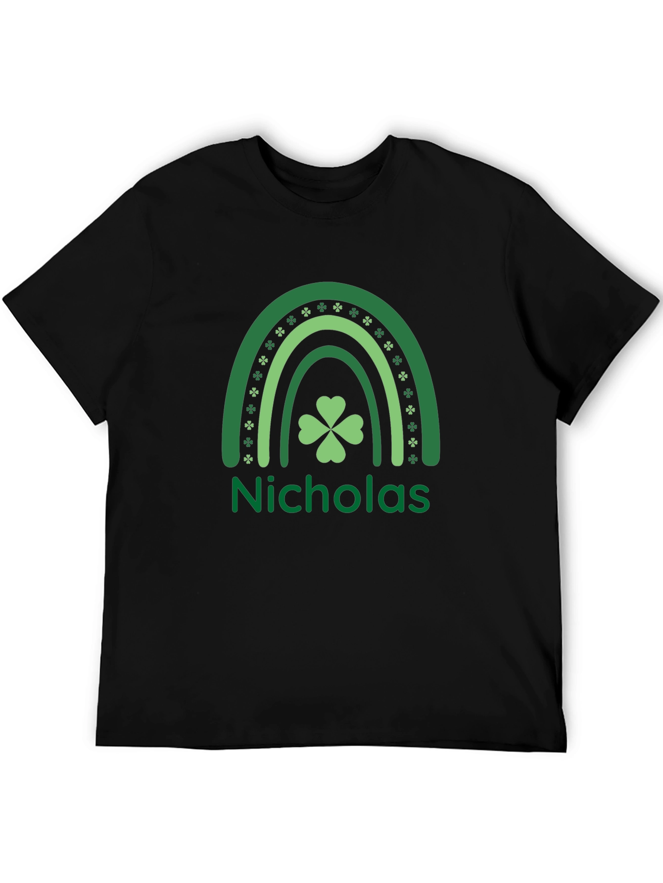 St. Patricks Day Nicholas Rainbow T-Shirt