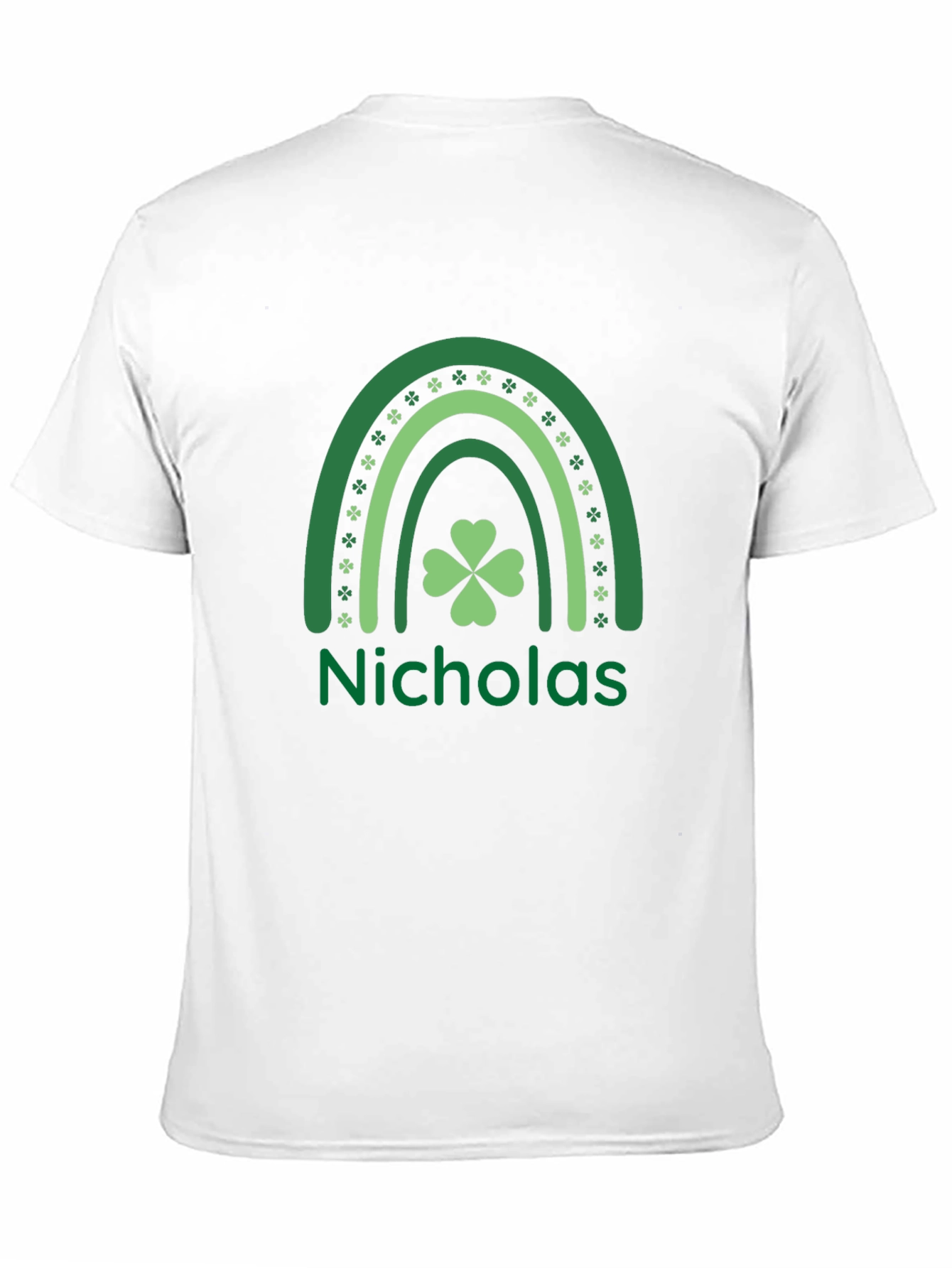 St. Patricks Day Nicholas Rainbow T-Shirt