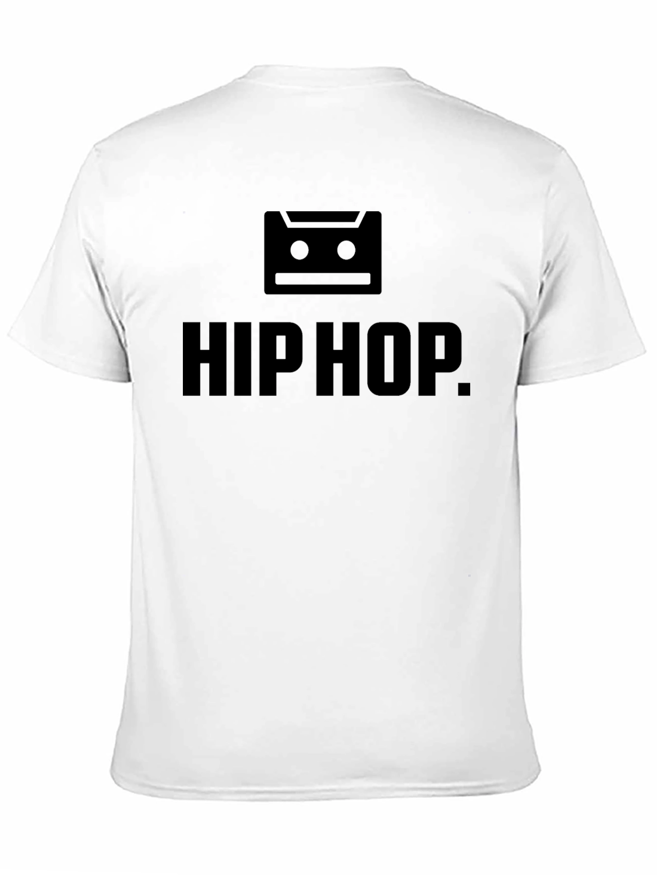 Hip Hop Graphic Tee - Black