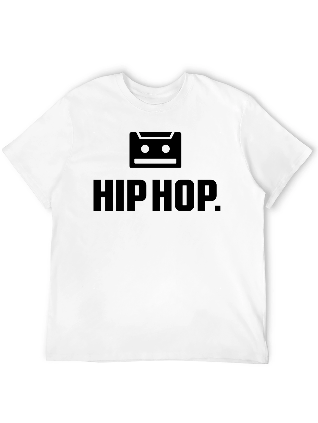 Hip Hop Graphic Tee - Black