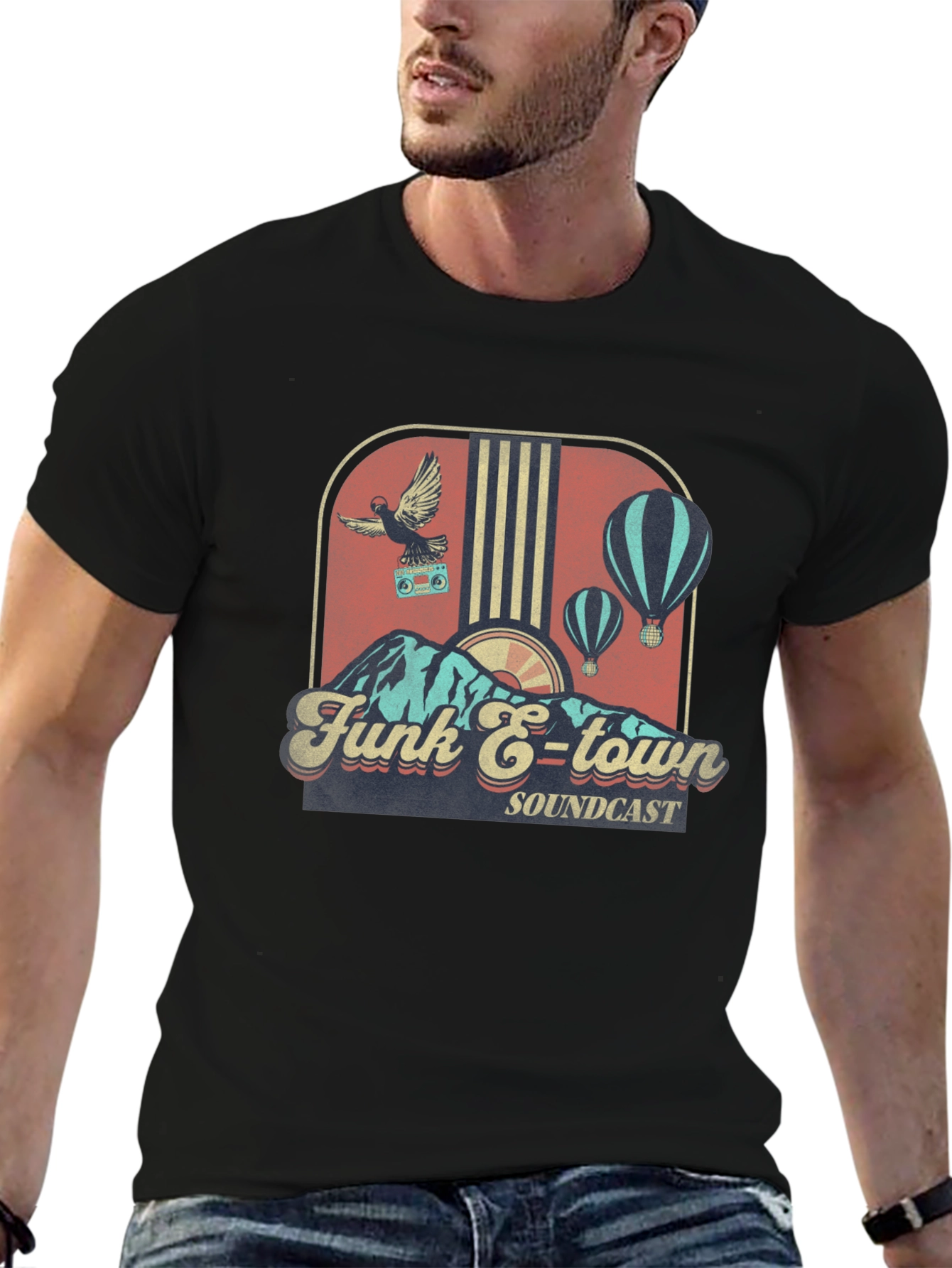 Funk E-Town Soundcast Graphic T-Shirt