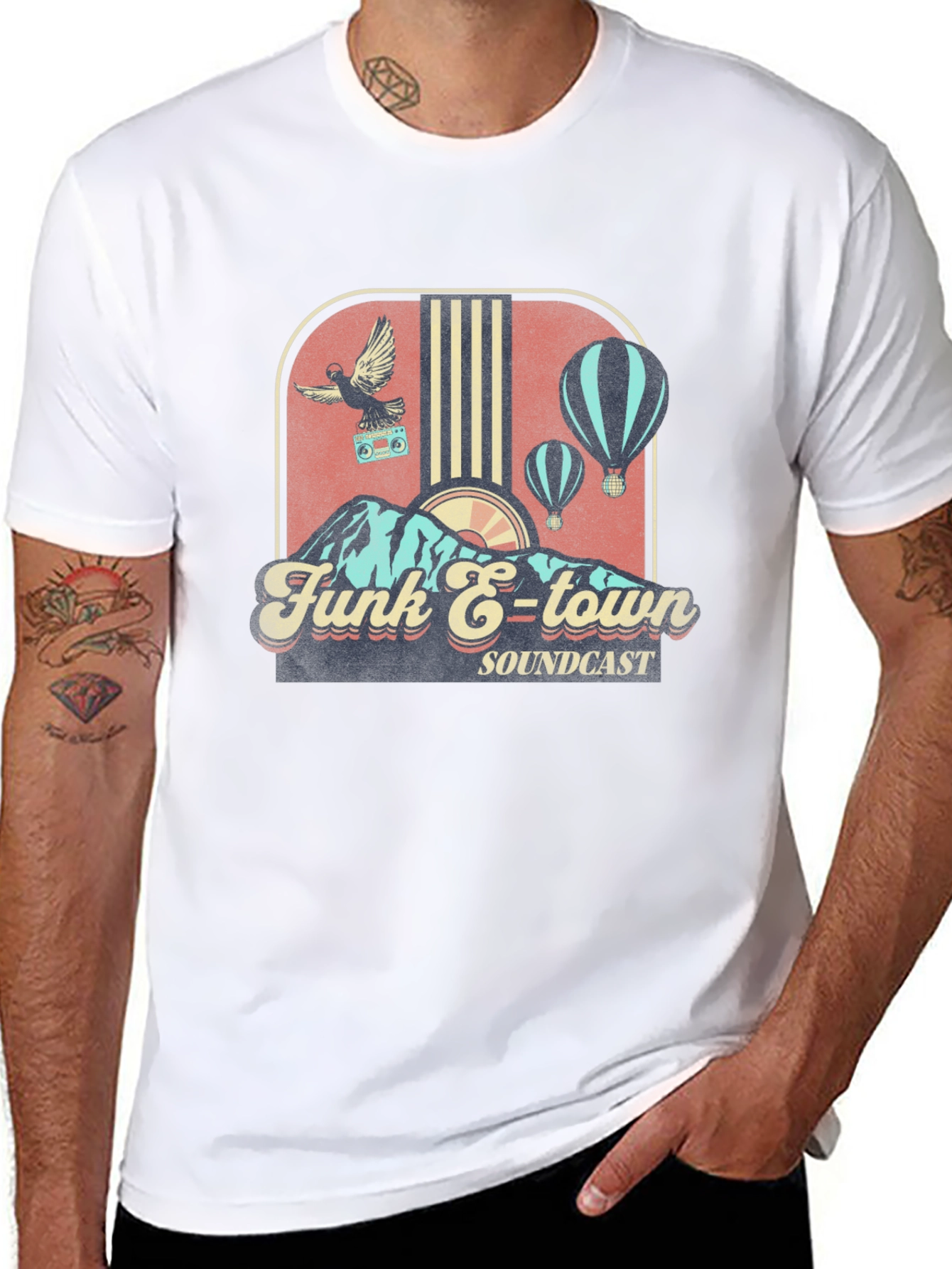 Funk E-Town Soundcast Graphic T-Shirt