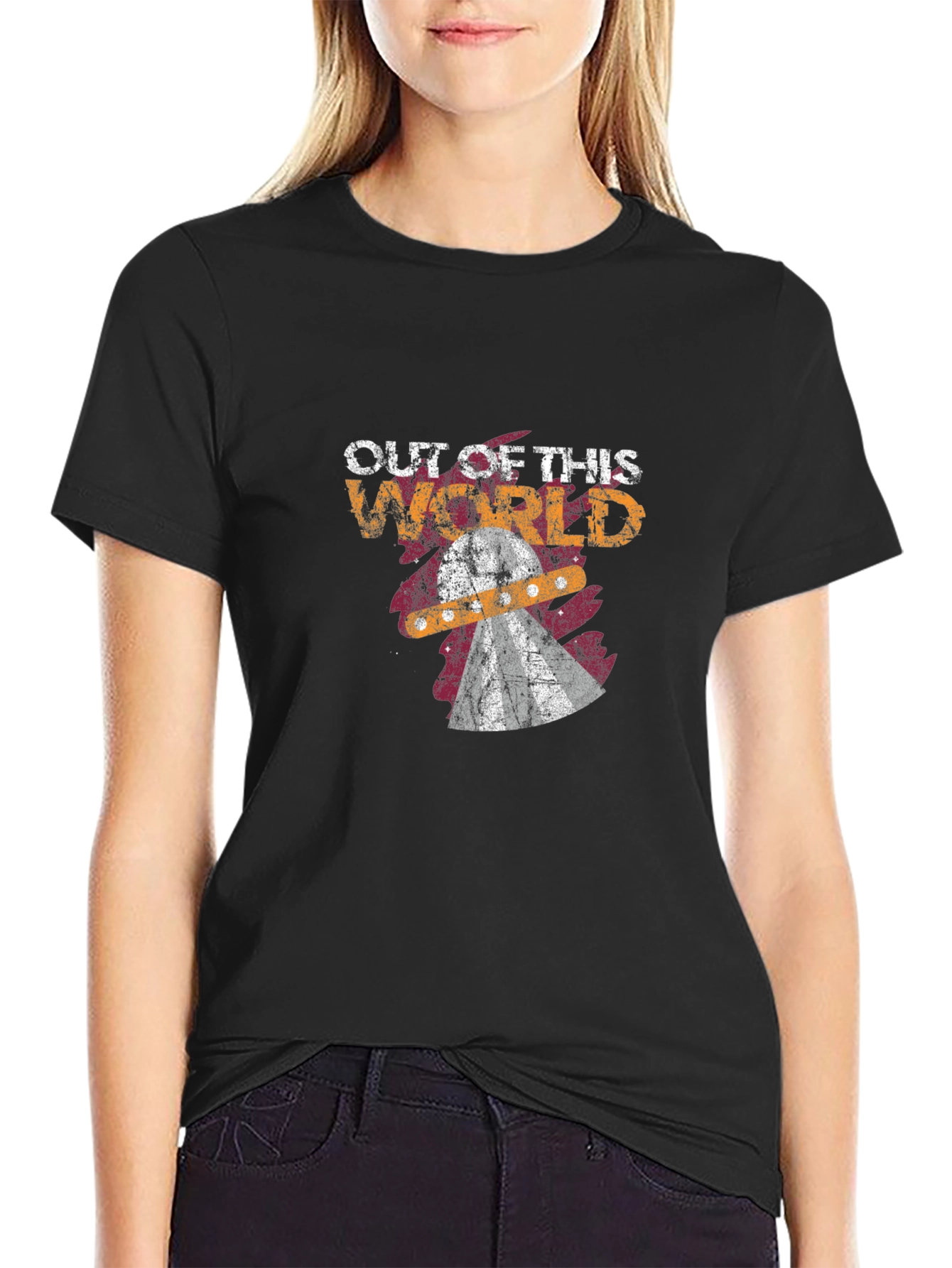 Out of This World UFO Graphic Tee