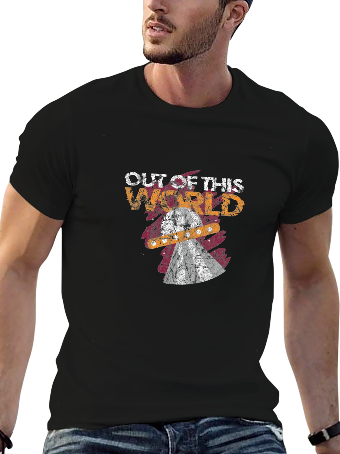 Out of This World UFO Graphic Tee