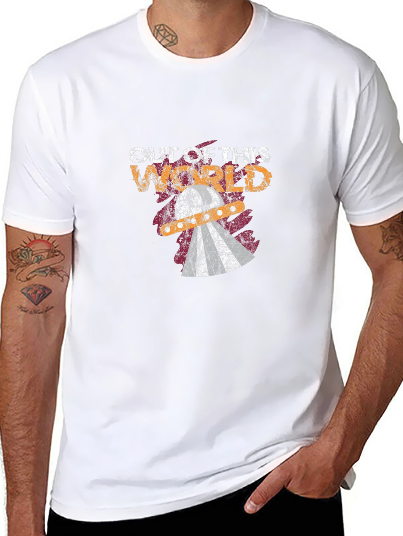 Out of This World UFO Graphic Tee