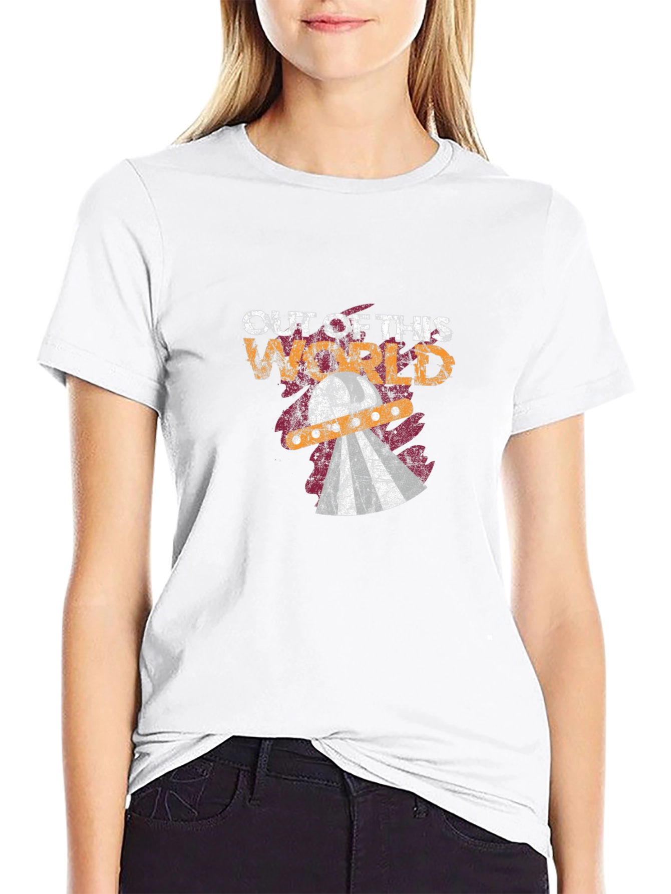 Out of This World UFO Graphic Tee