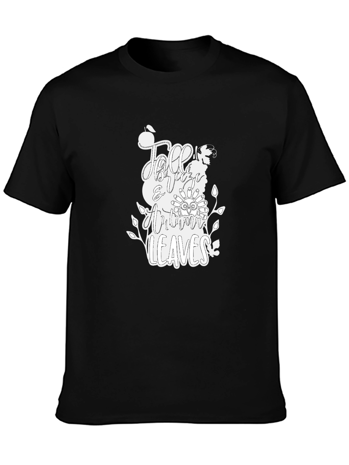 Fall Breeze & Autumn Leaves Graphic Tee