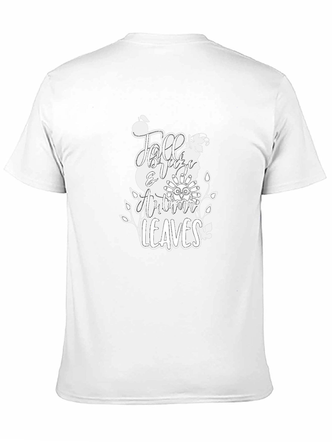 Fall Breeze & Autumn Leaves Graphic Tee
