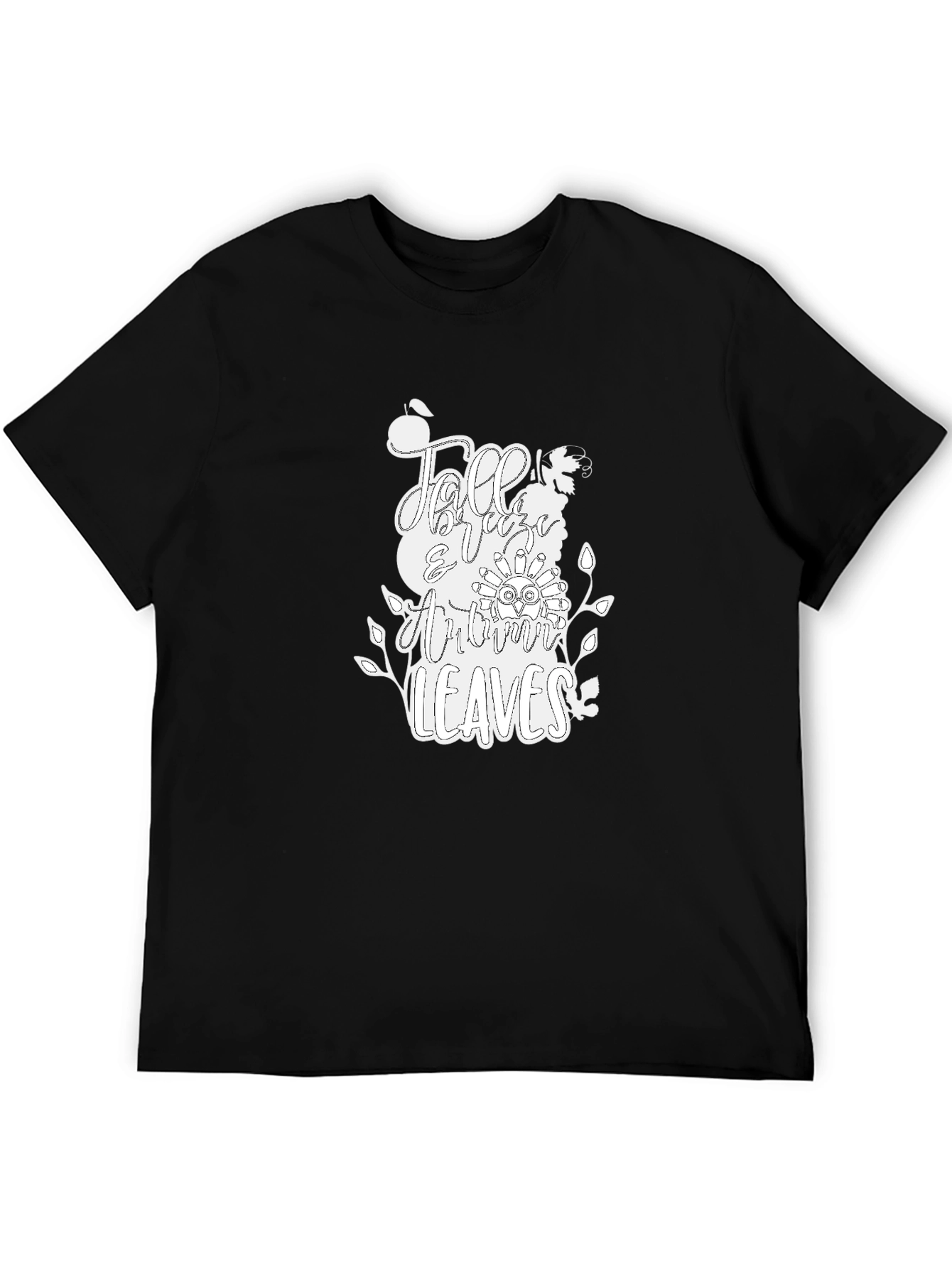 Fall Breeze & Autumn Leaves Graphic Tee