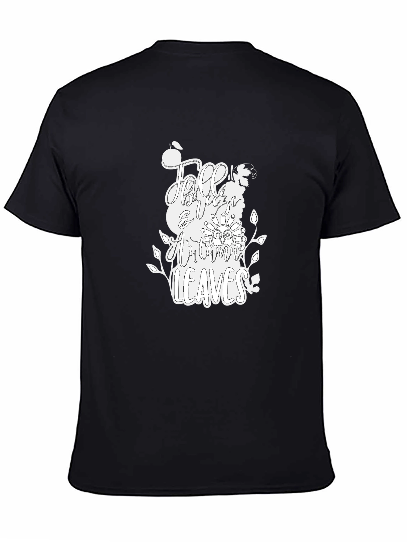 Fall Breeze & Autumn Leaves Graphic Tee