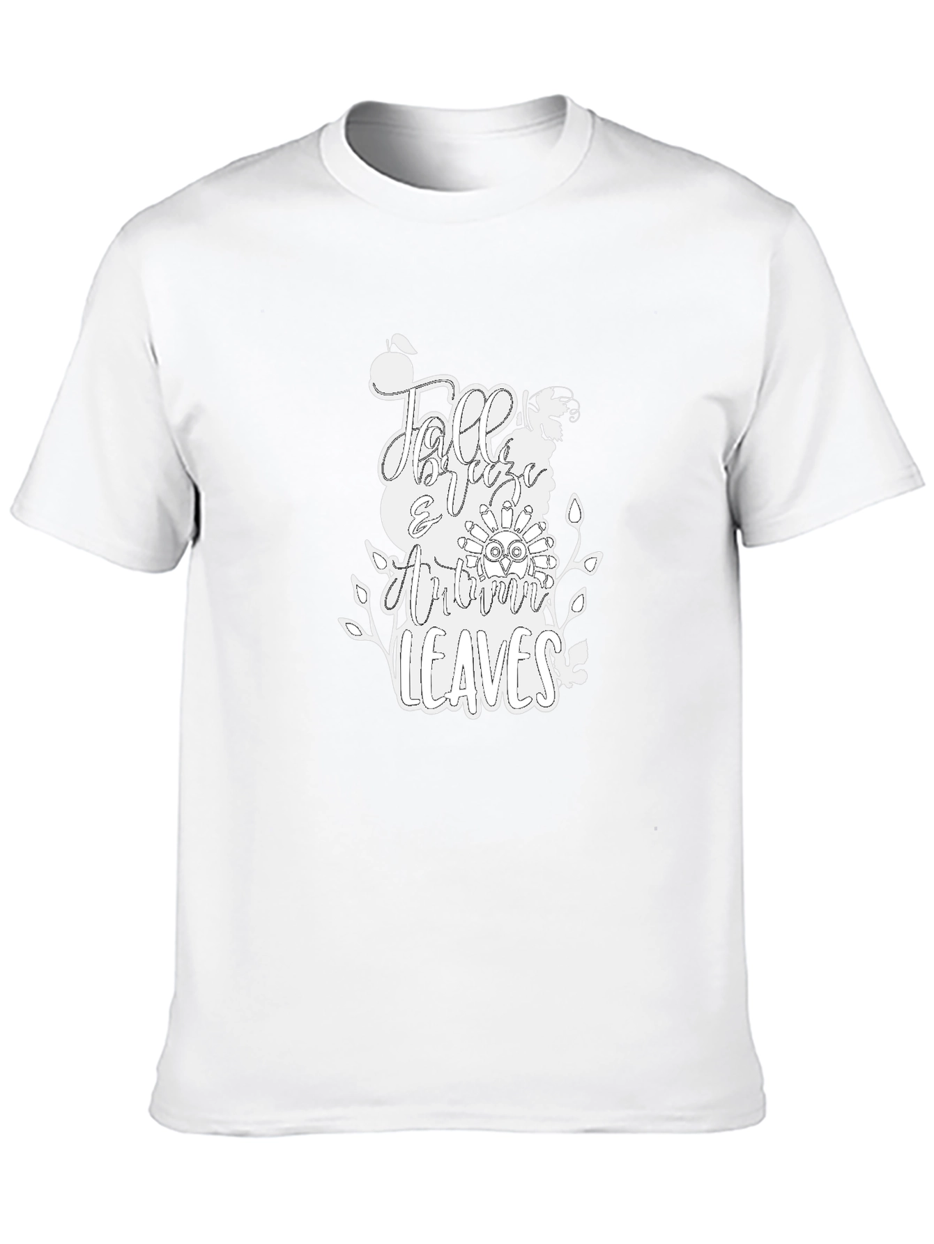 Fall Breeze & Autumn Leaves Graphic Tee