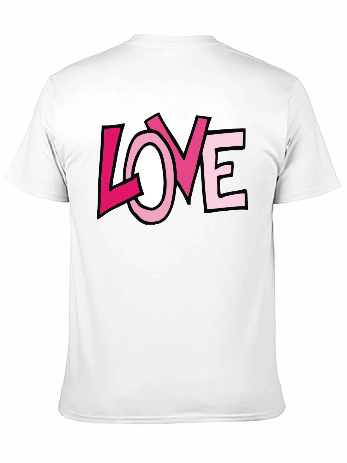Love Graphic Black T-Shirt | Trendy Valentines Day Apparel