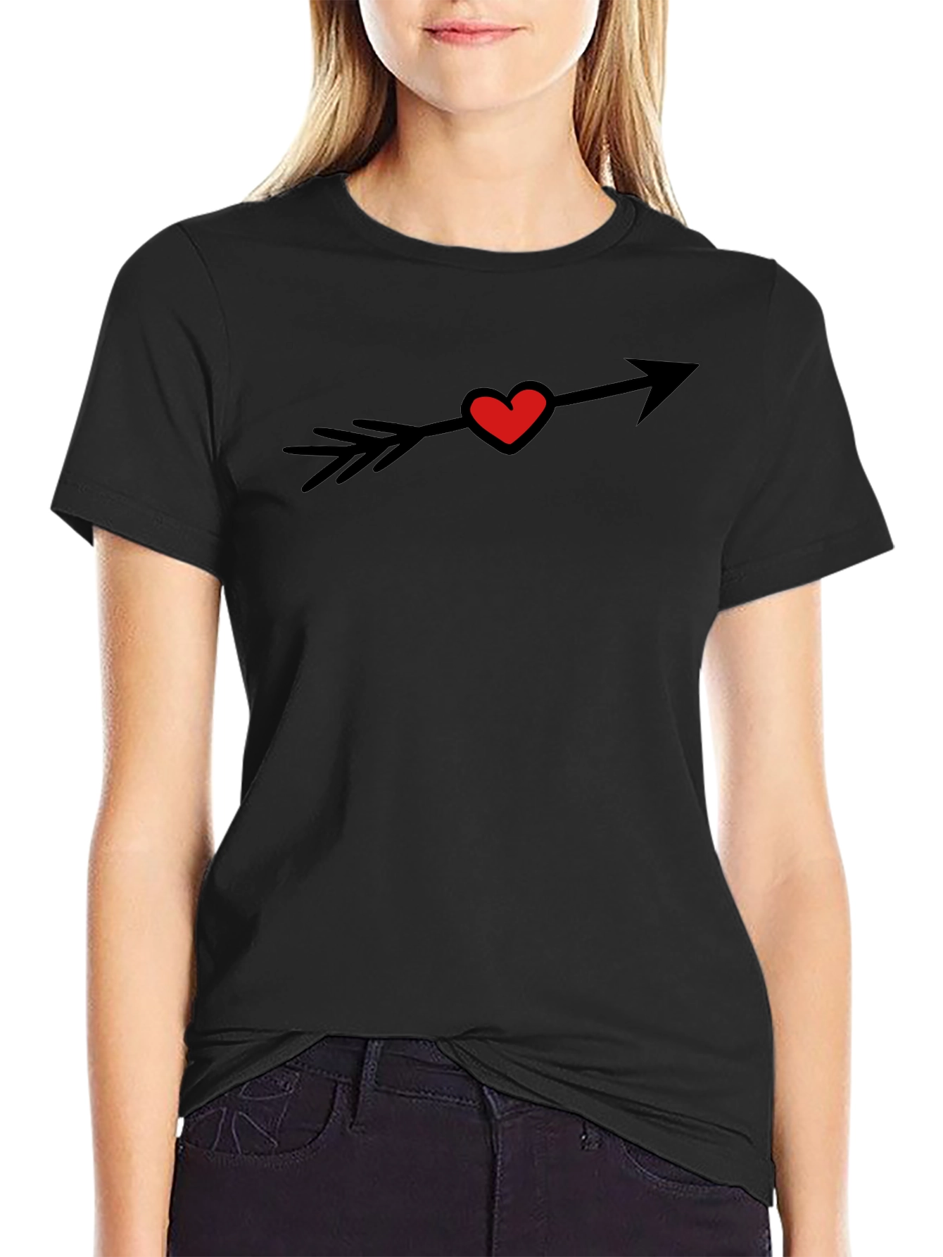Arrow Heart Graphic T-Shirt