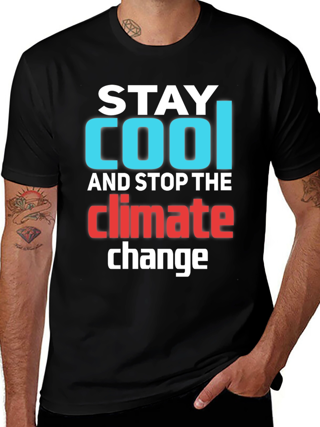 Stay Cool Climate Change T-Shirt