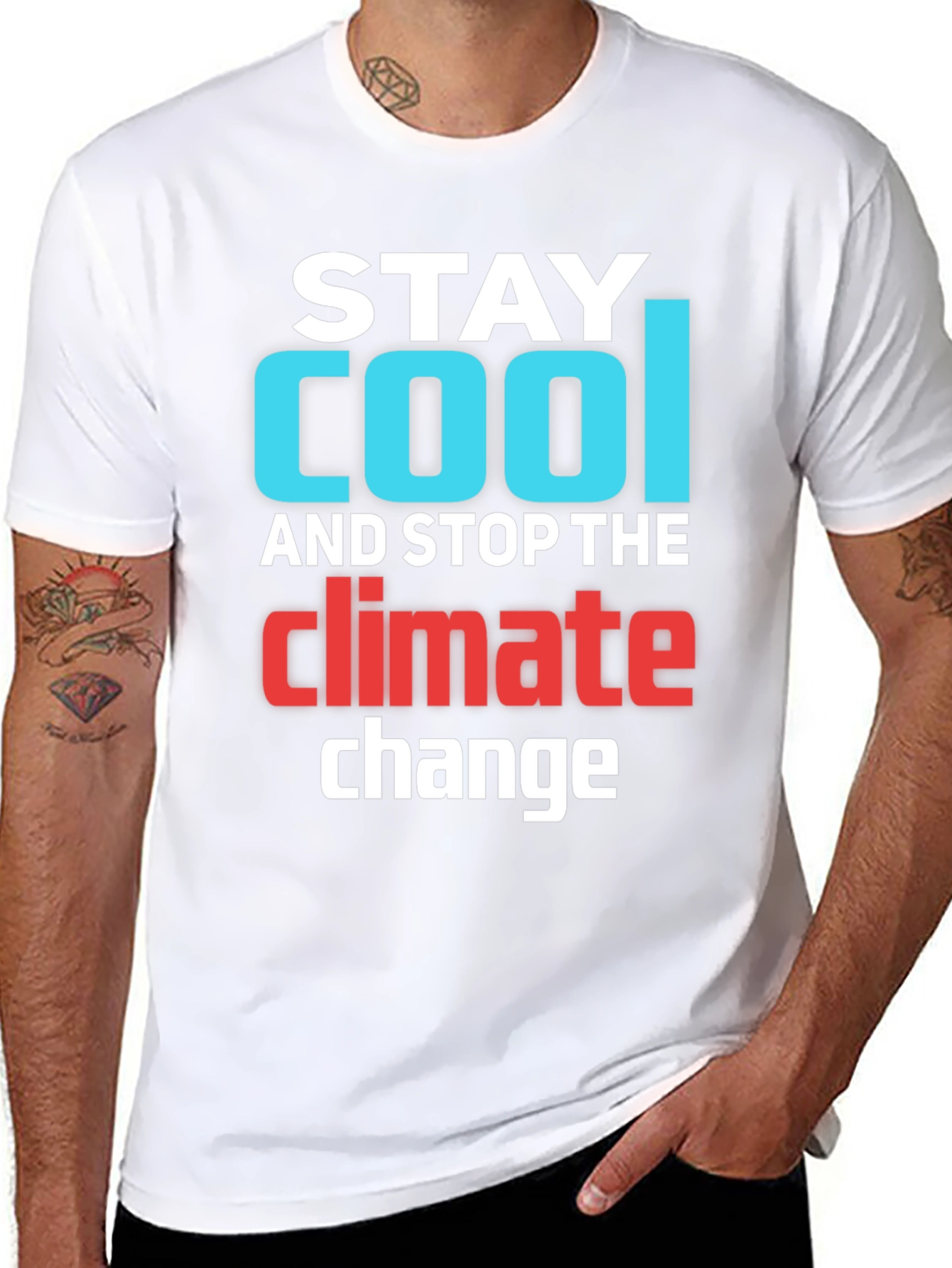 Stay Cool Climate Change T-Shirt