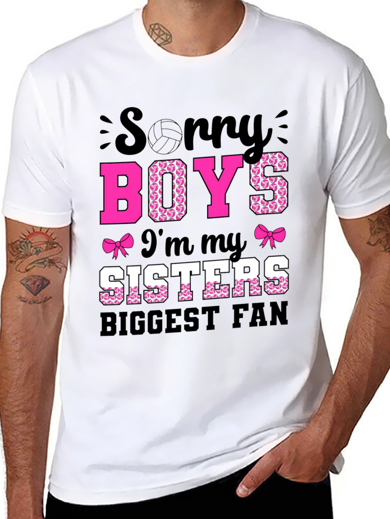 Sorry Boys Im My Sisters Biggest Fan T-Shirt