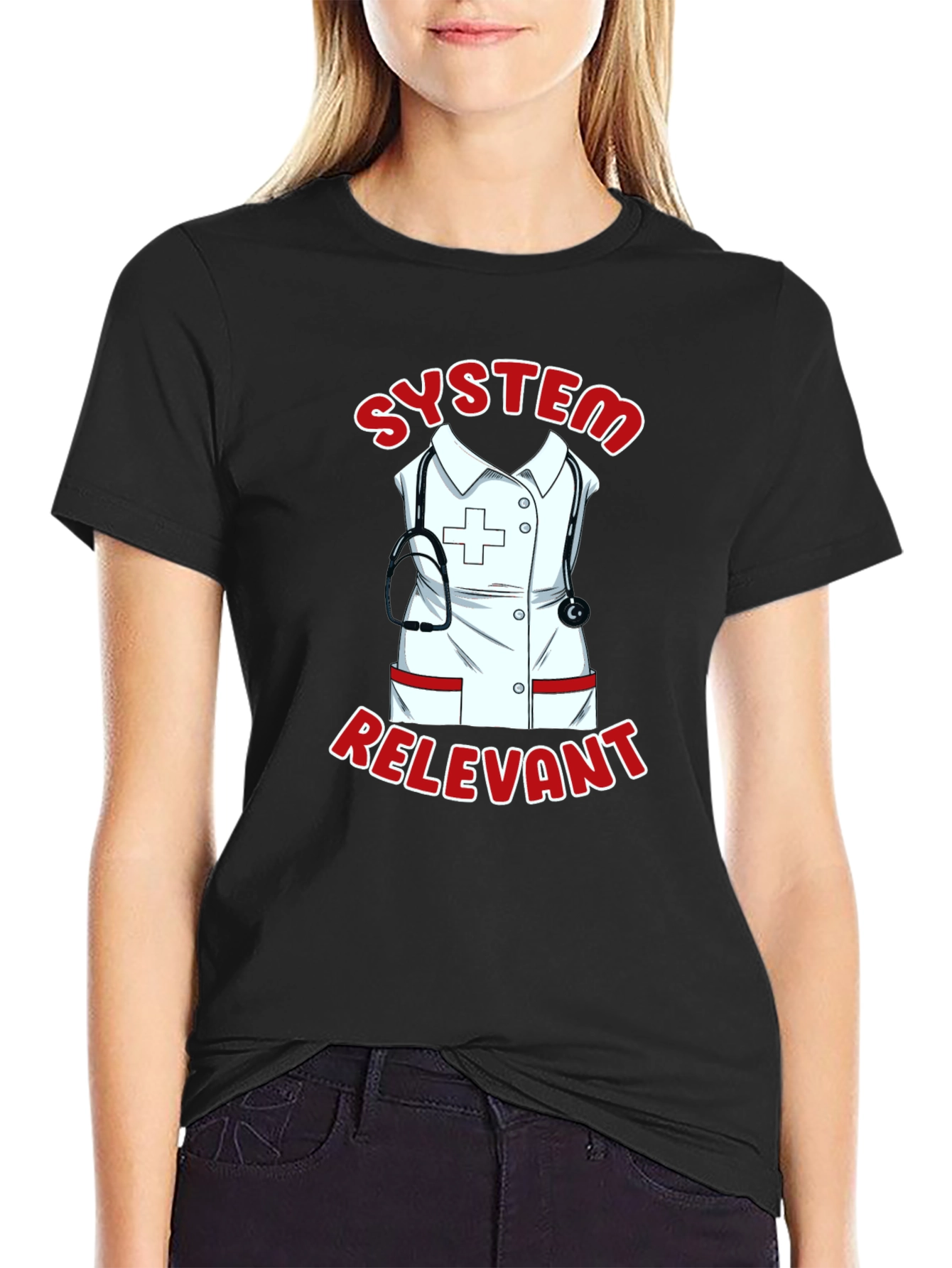 System Relevant Nurse T-Shirt