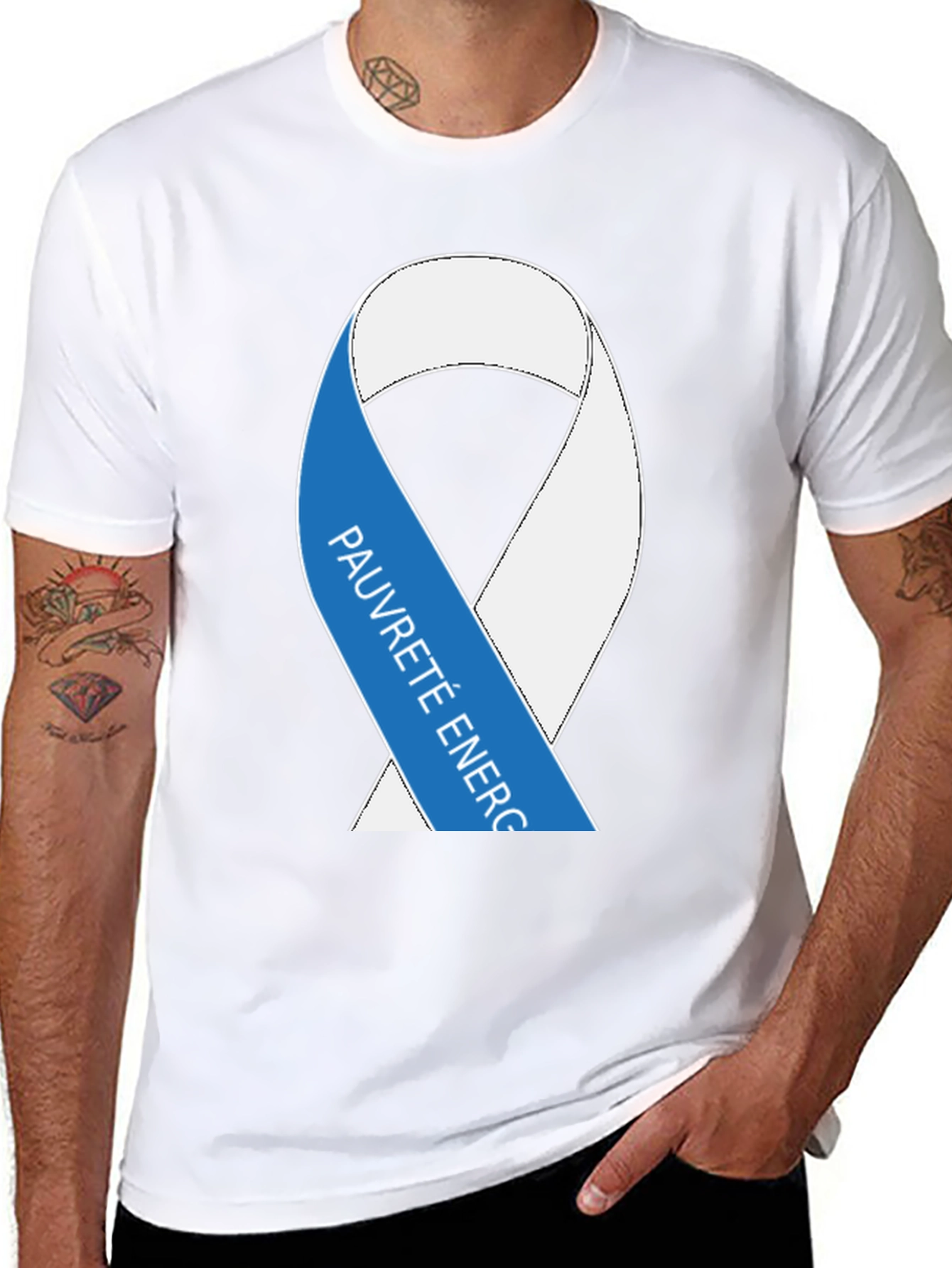 Energy Poverty Awareness Ribbon T-Shirt