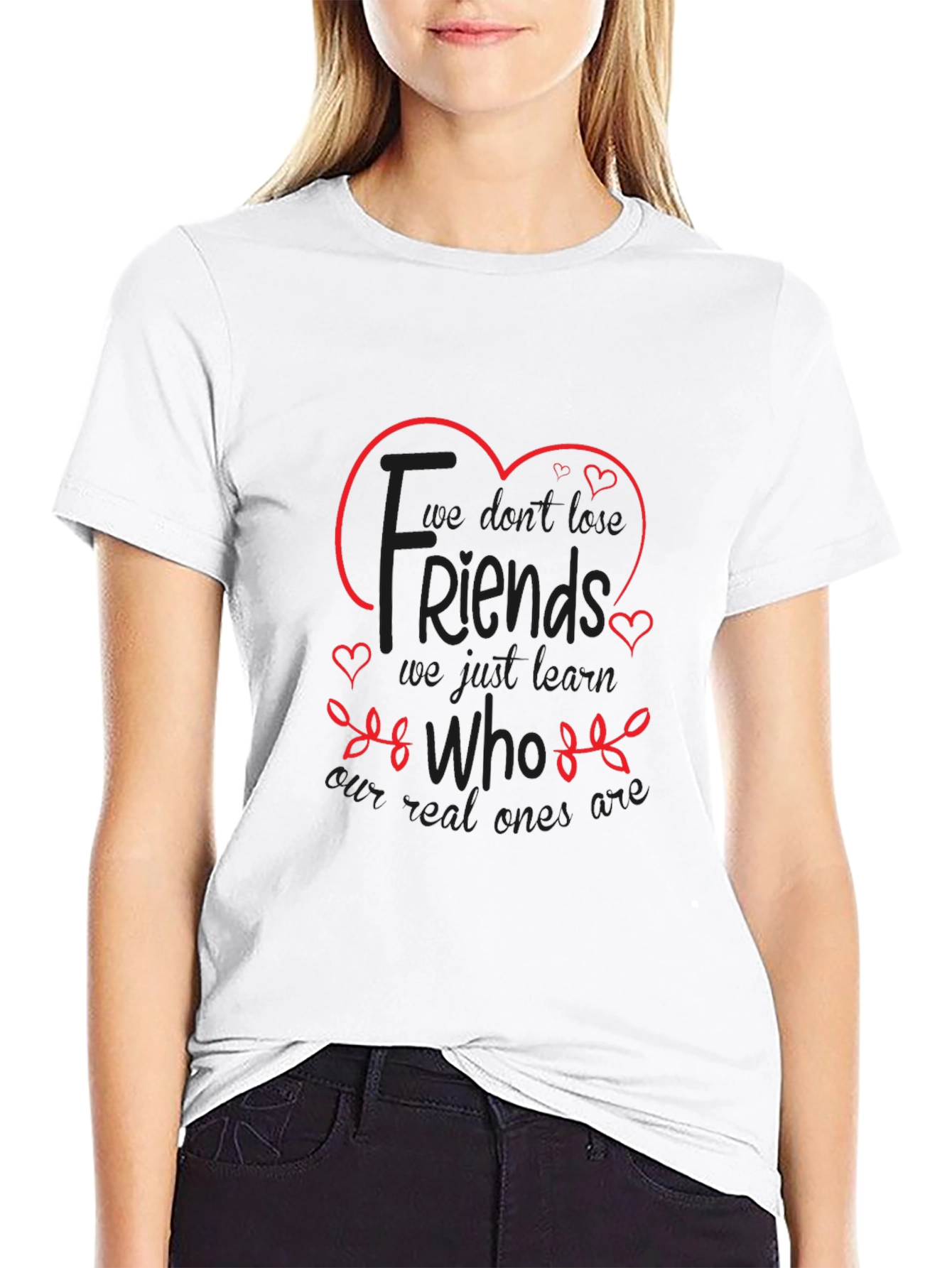 Friendship Heart Graphic T-Shirt