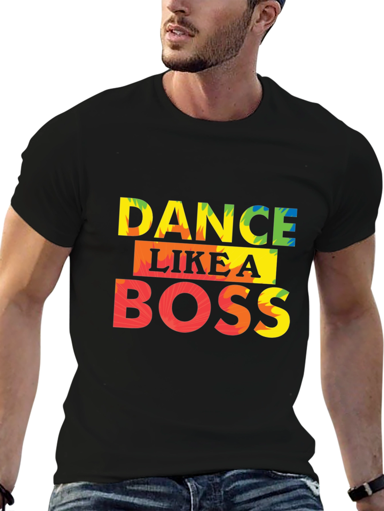 Dance Like a Boss Graphic Tee - Black