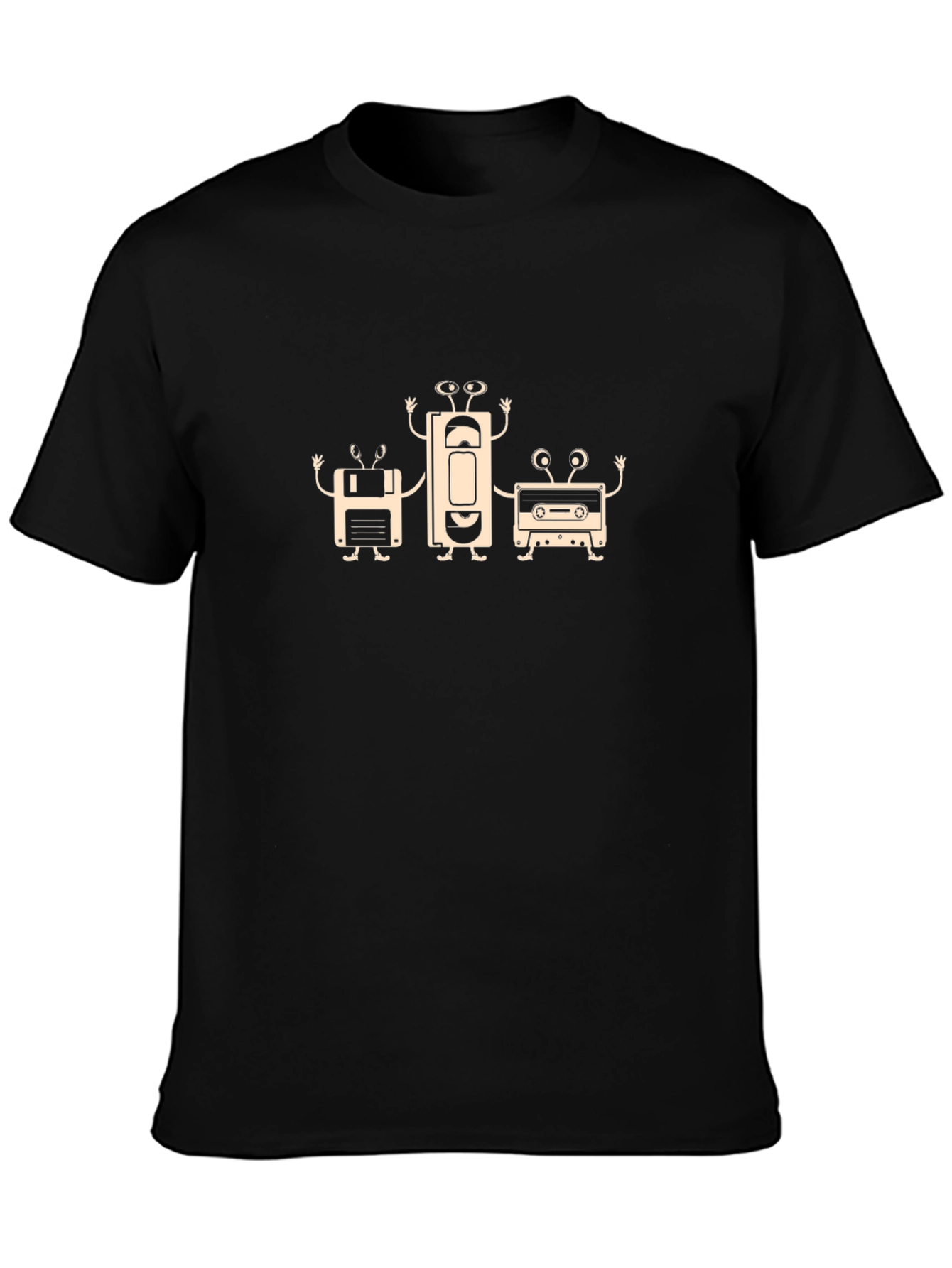 Retro Media Monster T-Shirt