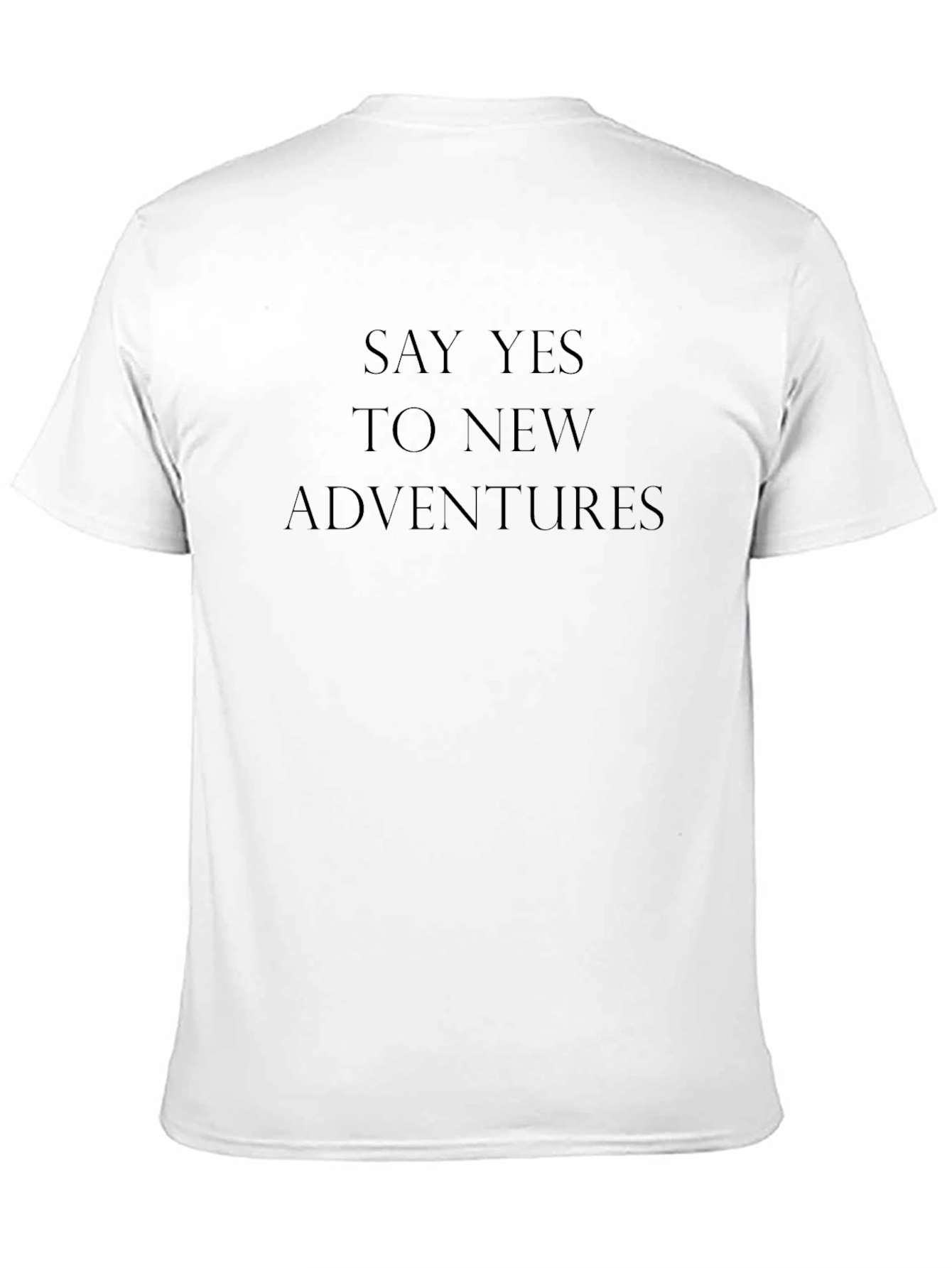 Say Yes to New Adventures Graphic Tee