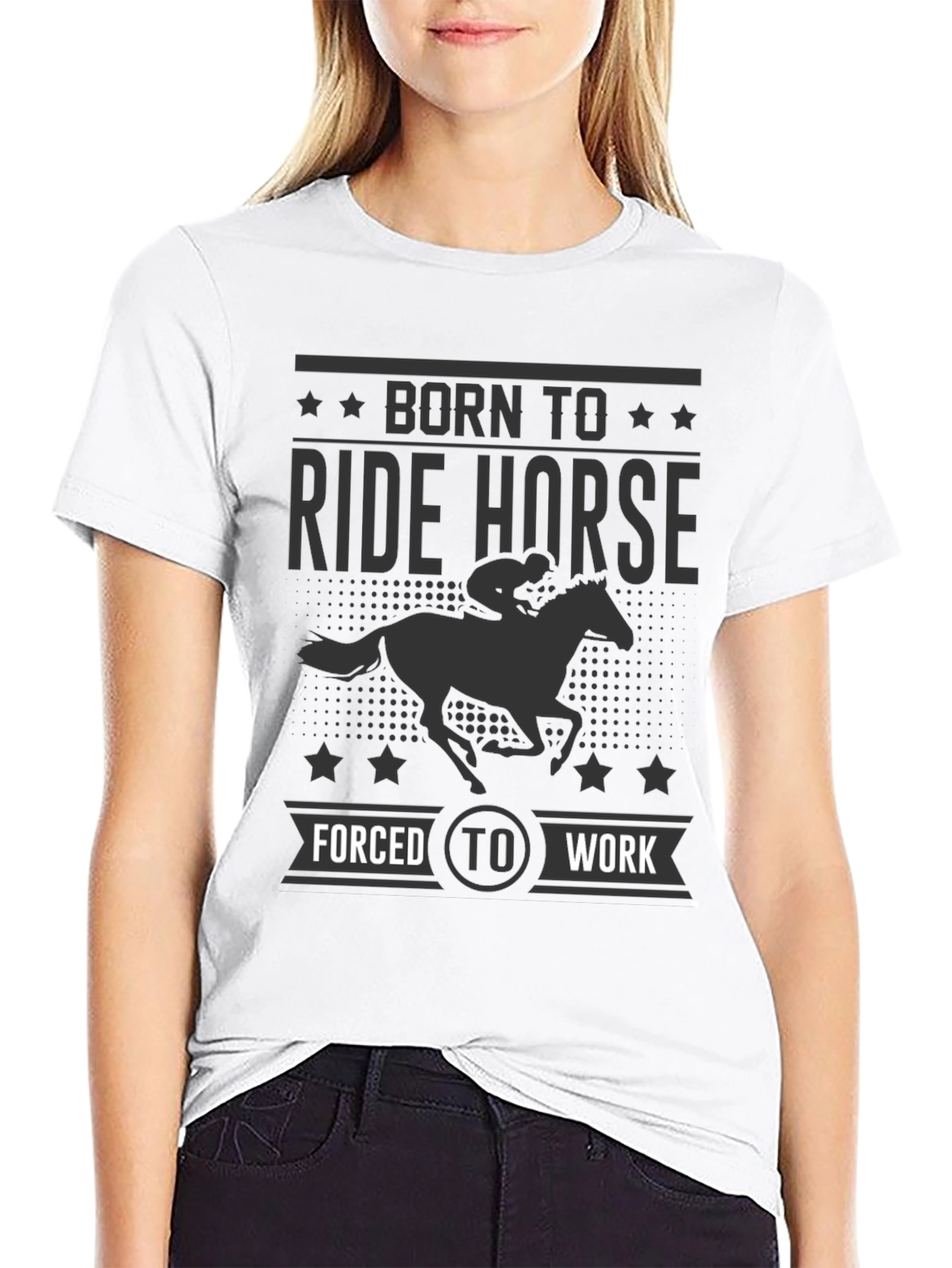 Born To Ride Horse - Graphic Tee