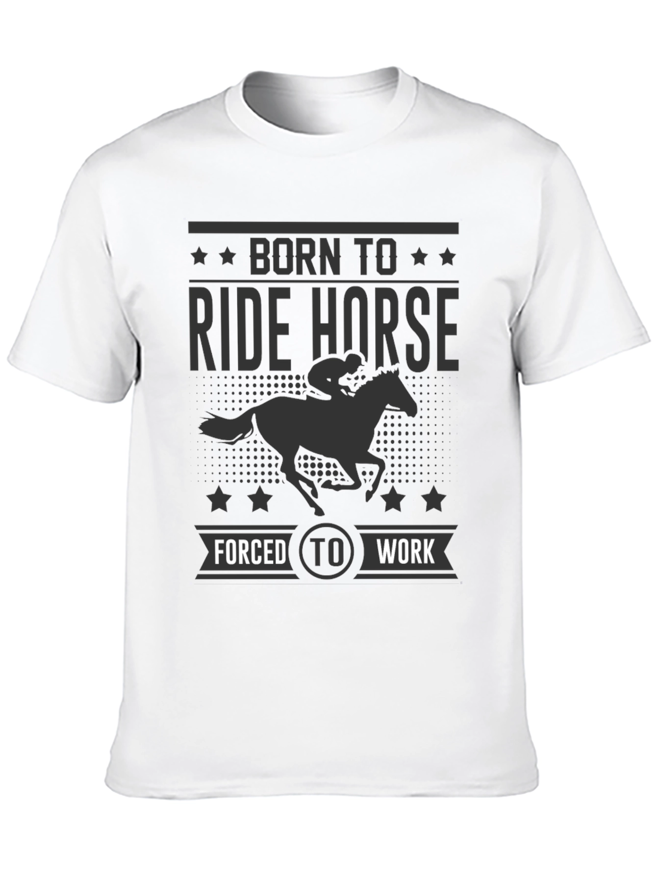Born To Ride Horse - Graphic Tee