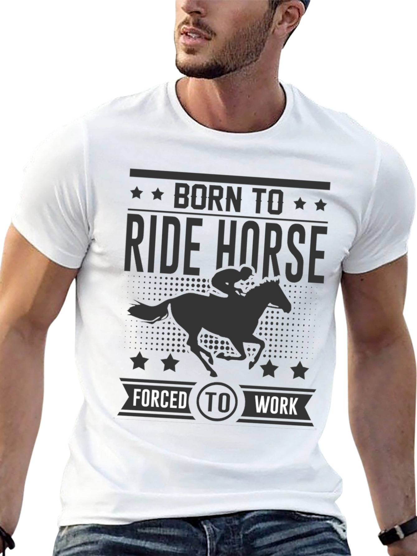 Born To Ride Horse - Graphic Tee