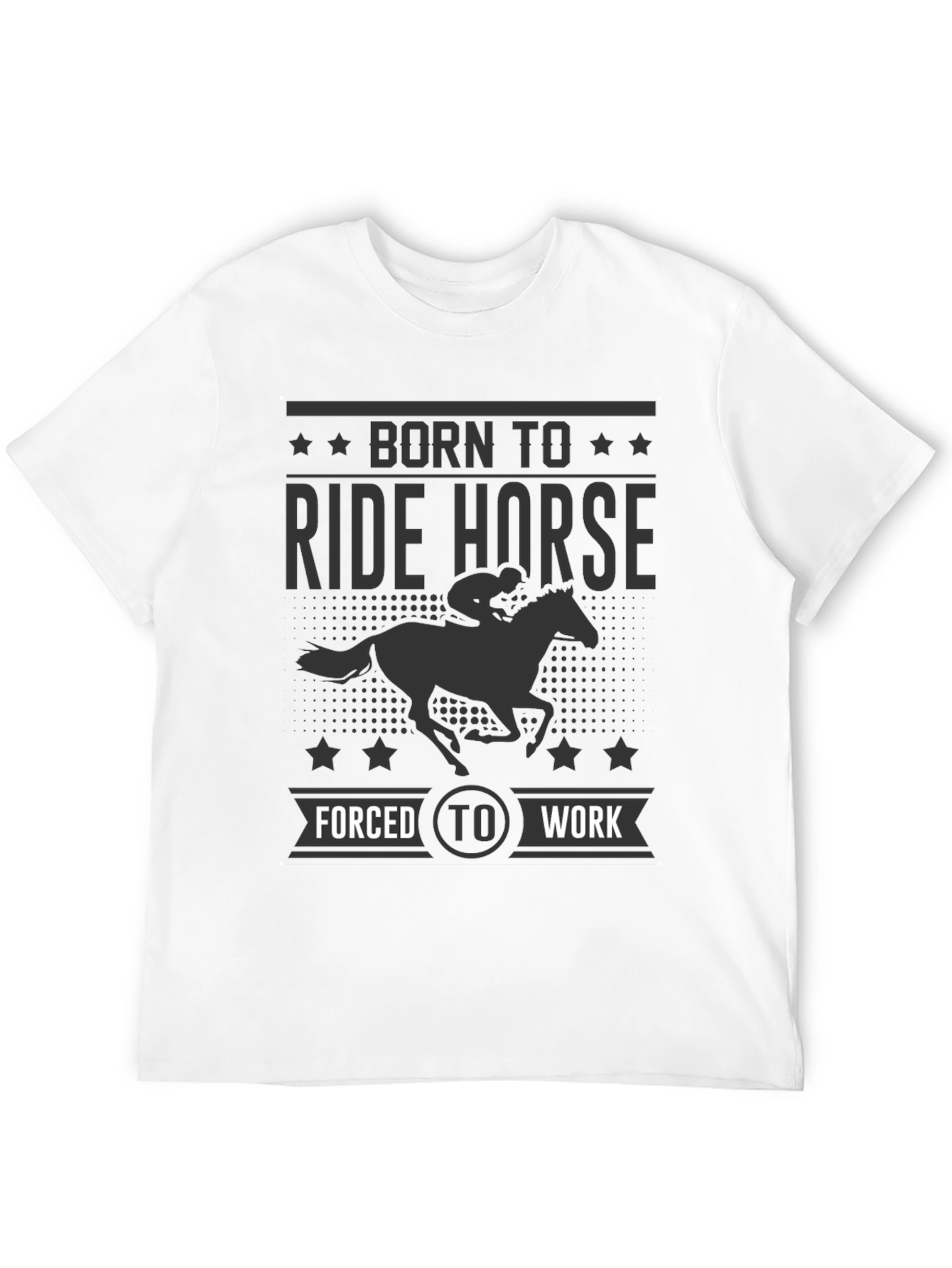 Born To Ride Horse - Graphic Tee