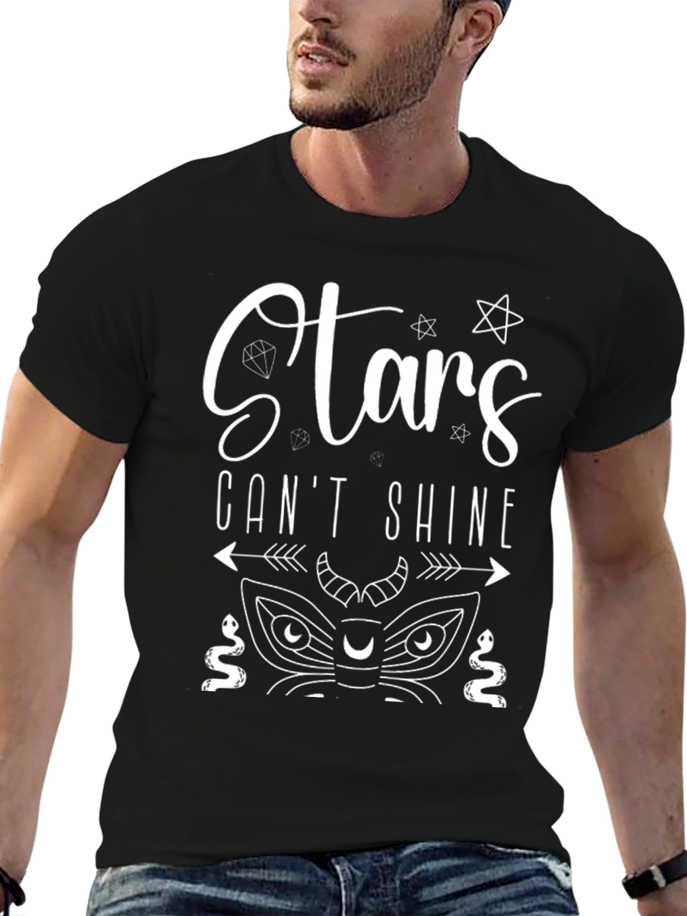 Stars Cant Shine Without Darkness Unisex Tee