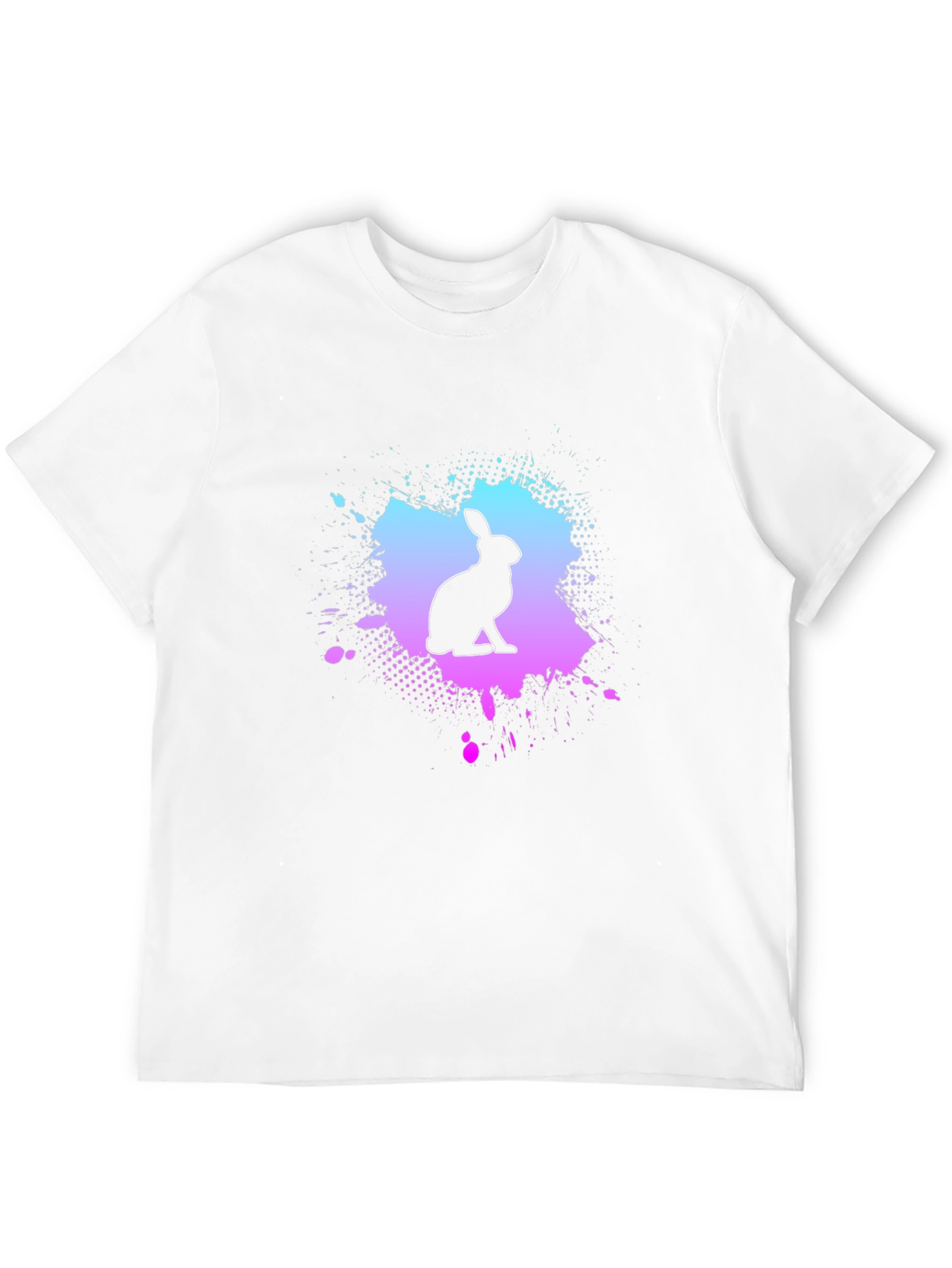 Rabbit Silhouette Graphic Tee