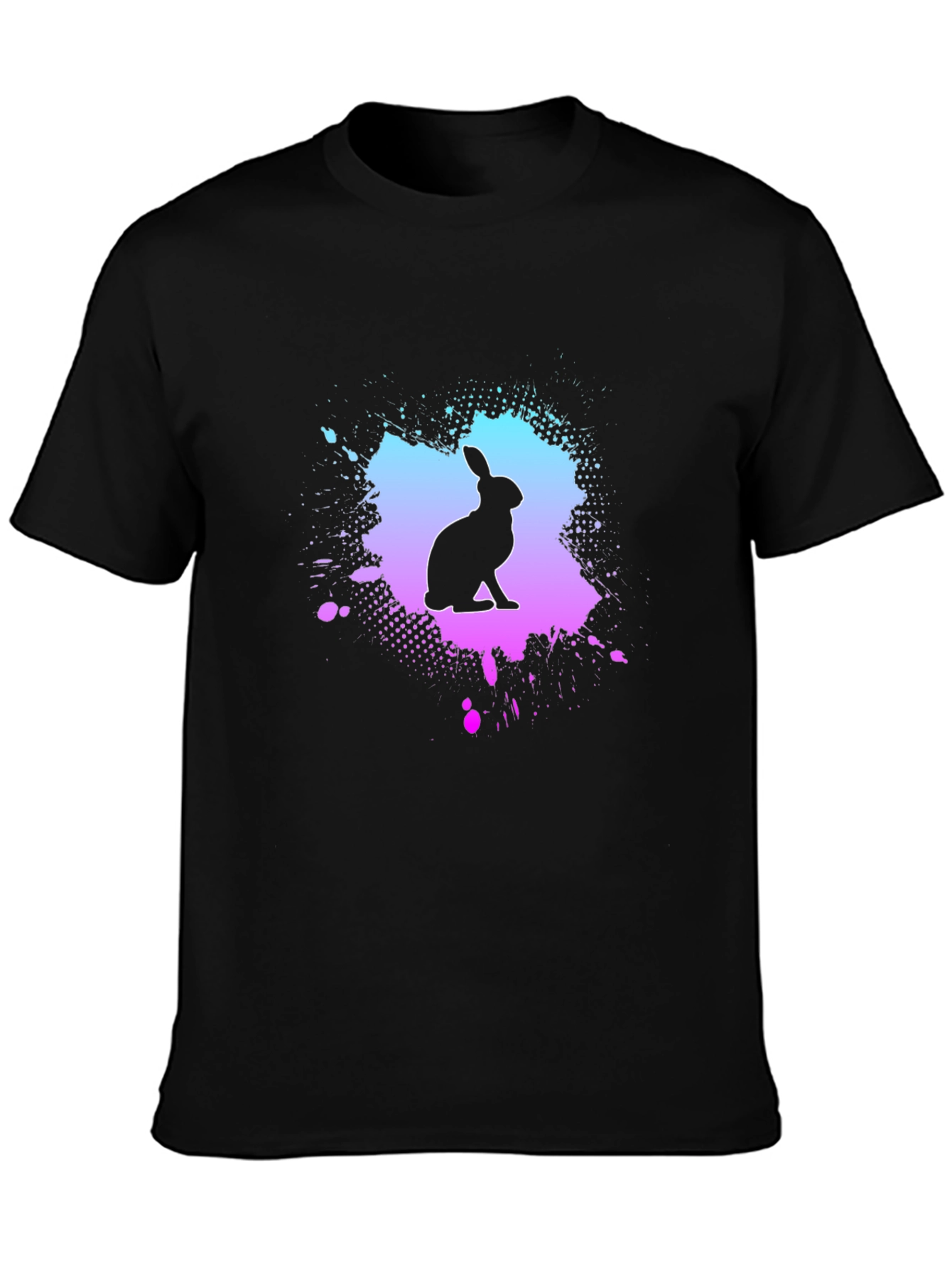 Rabbit Silhouette Graphic Tee