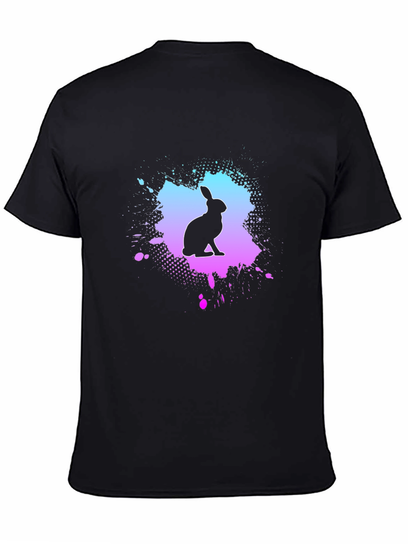 Rabbit Silhouette Graphic Tee