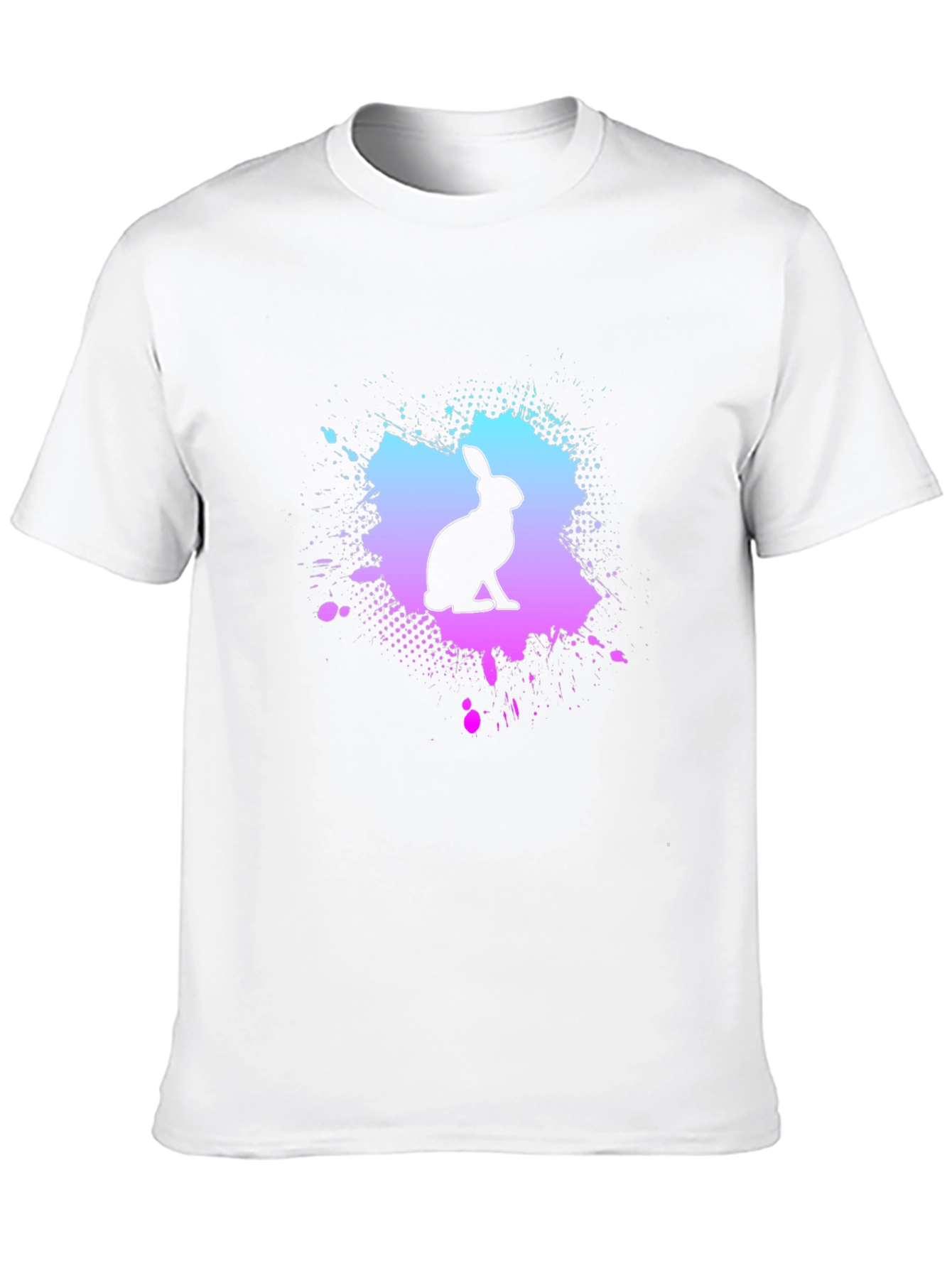 Rabbit Silhouette Graphic Tee