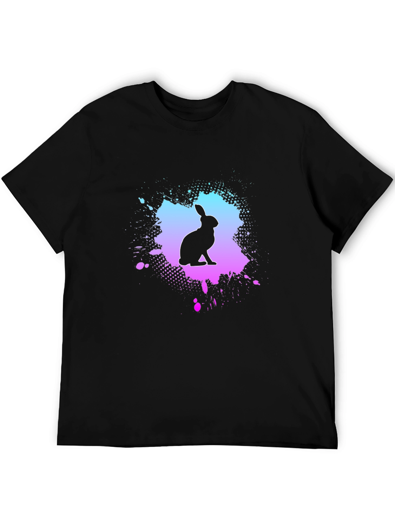 Rabbit Silhouette Graphic Tee