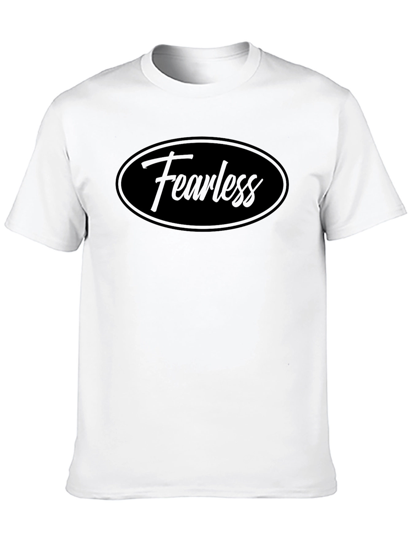 Fearless Graphic T-Shirt - Classic Crew Neck Tee