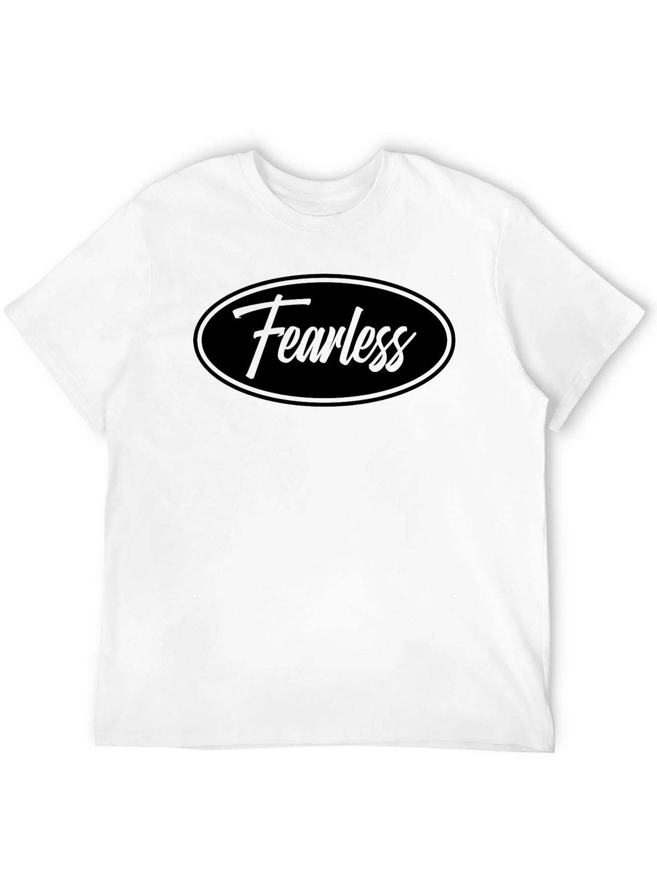 Fearless Graphic T-Shirt - Classic Crew Neck Tee