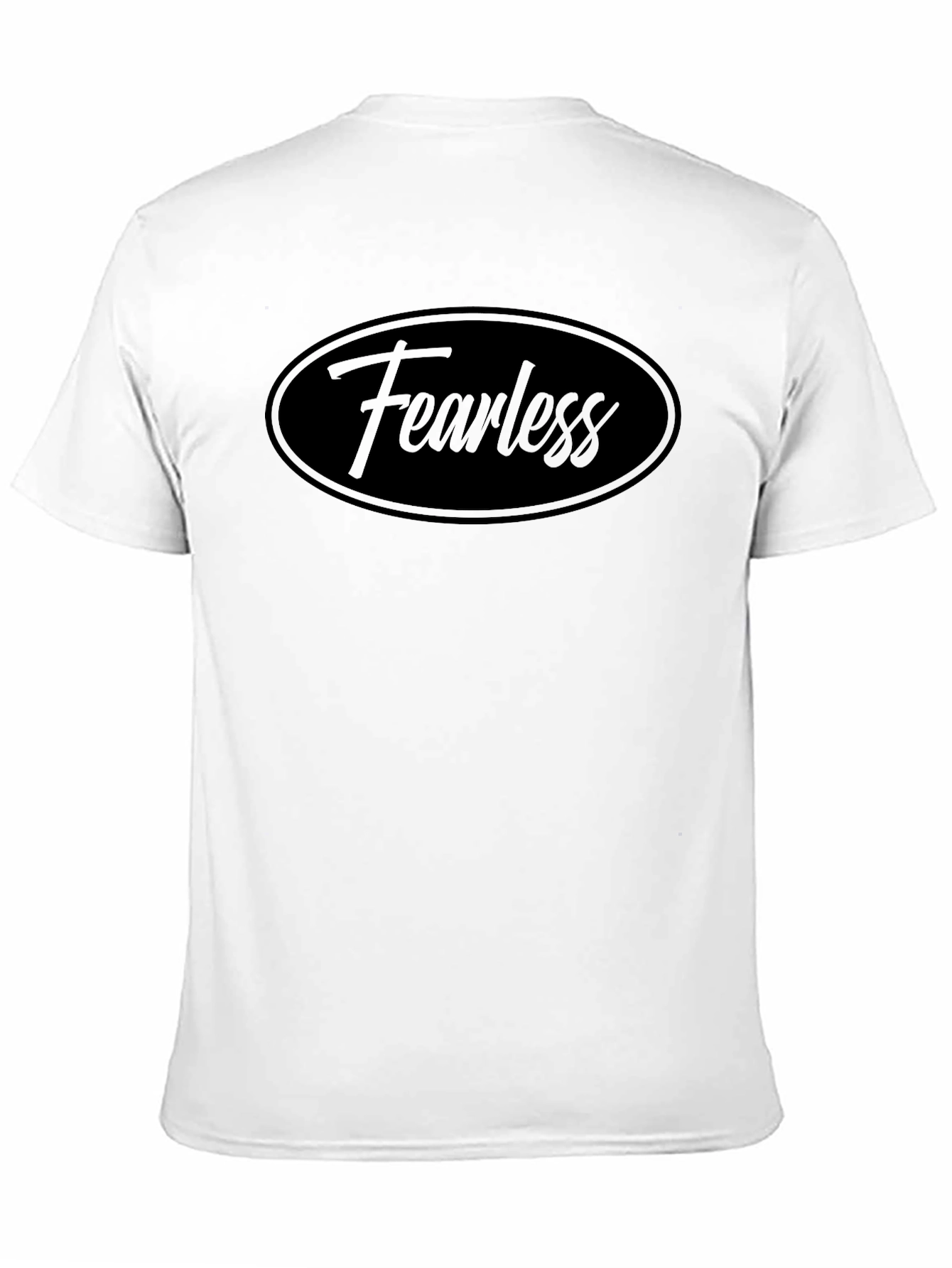 Fearless Graphic T-Shirt - Classic Crew Neck Tee