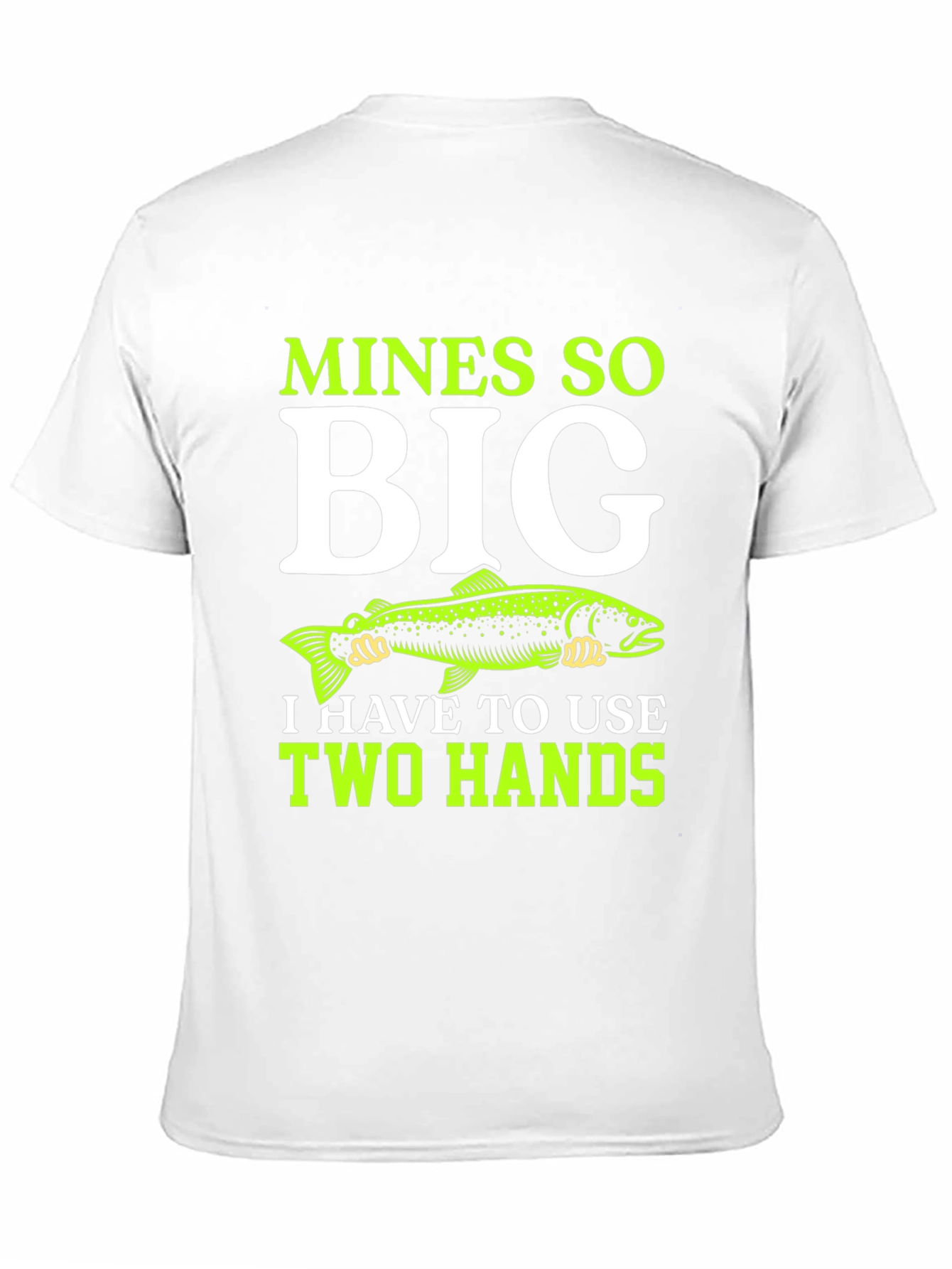 Mines So Big Fishing T-Shirt - Black